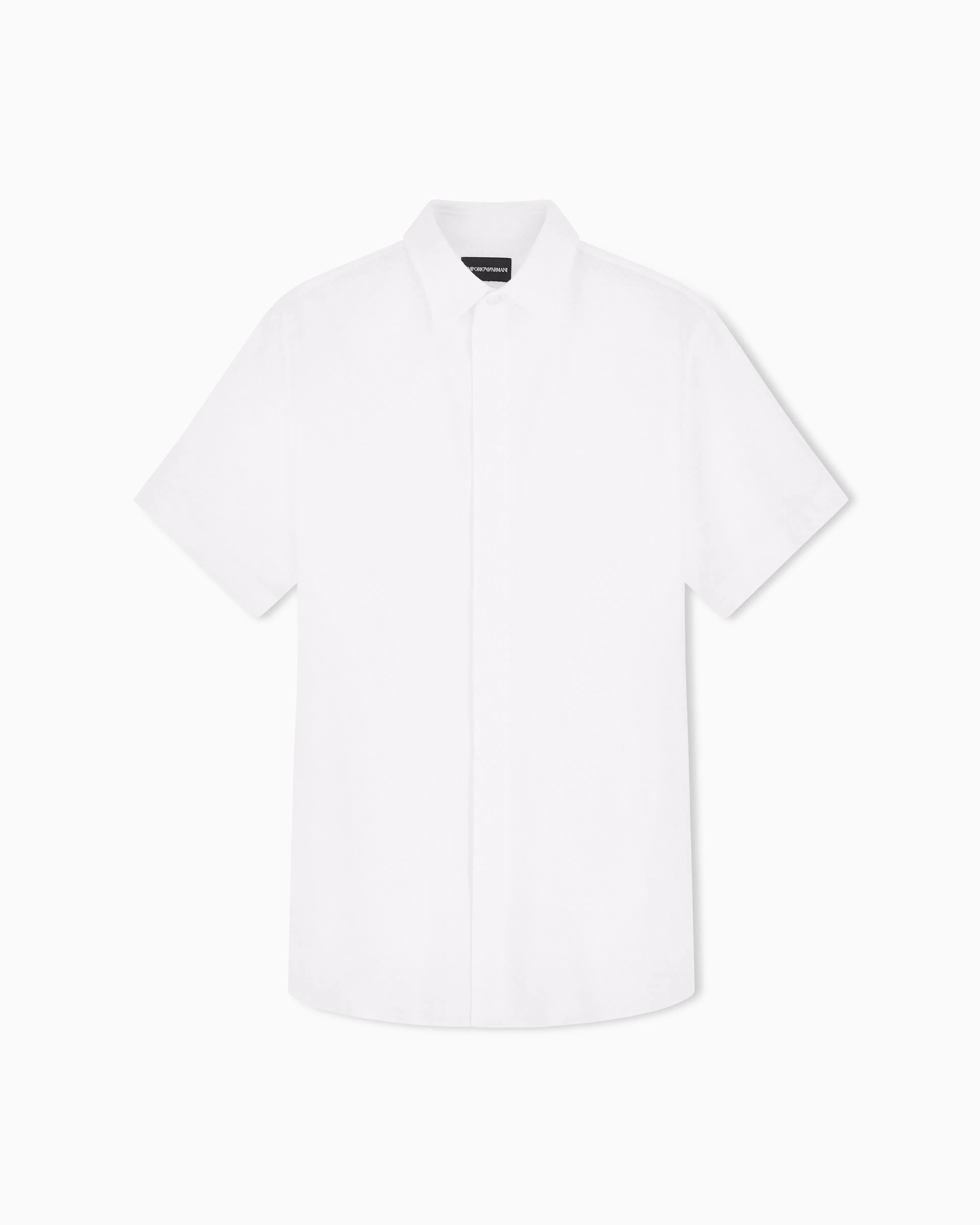 Emporio Armani Short-sleeved, garment-dyed jersey shirt