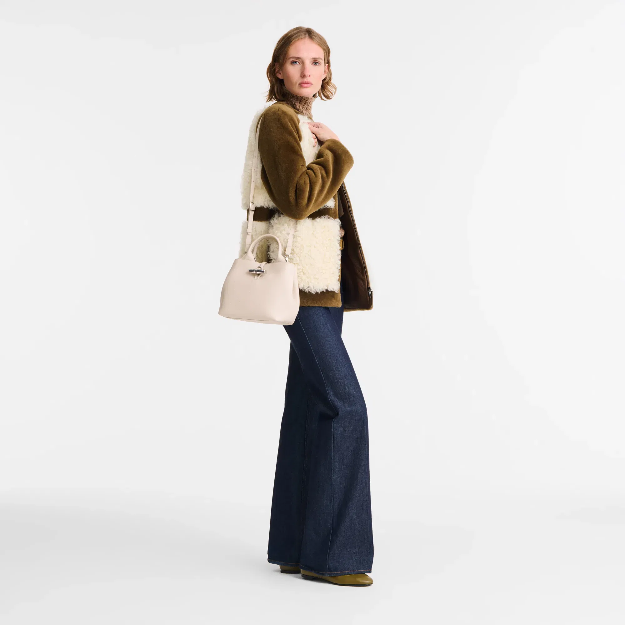 Longchamp Le Roseau S Handbag Paper