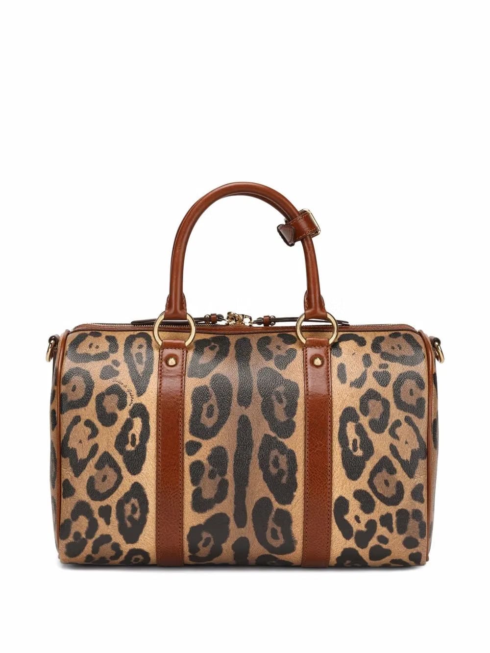 Crespo leopard-print handbag