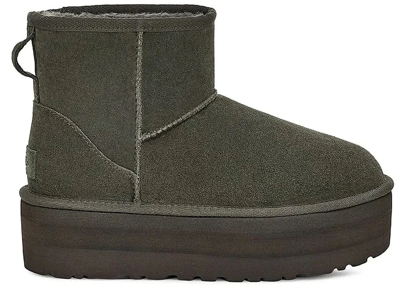 Ugg Classic Mini Platform Boot Forest Night Womens