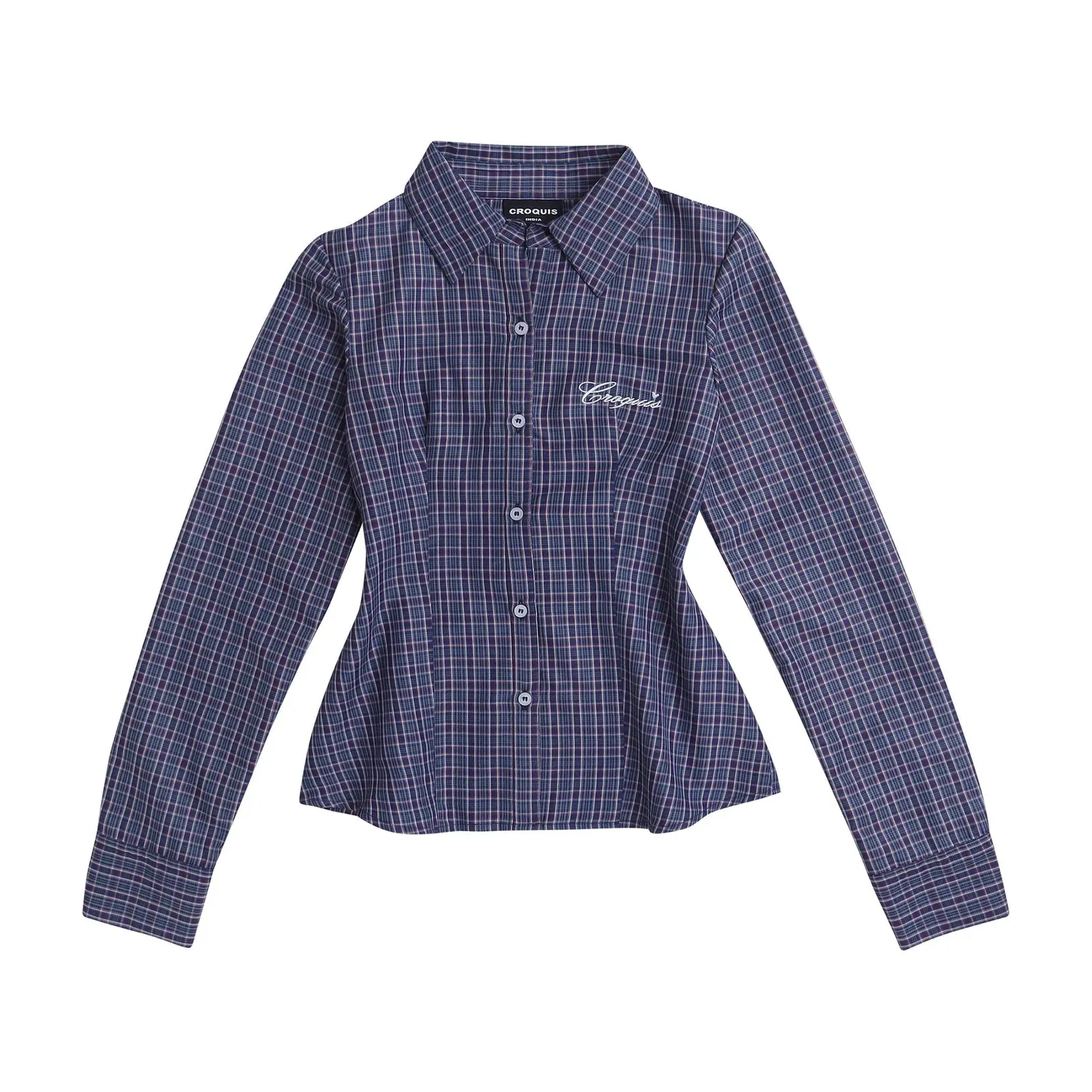Plaid Blue