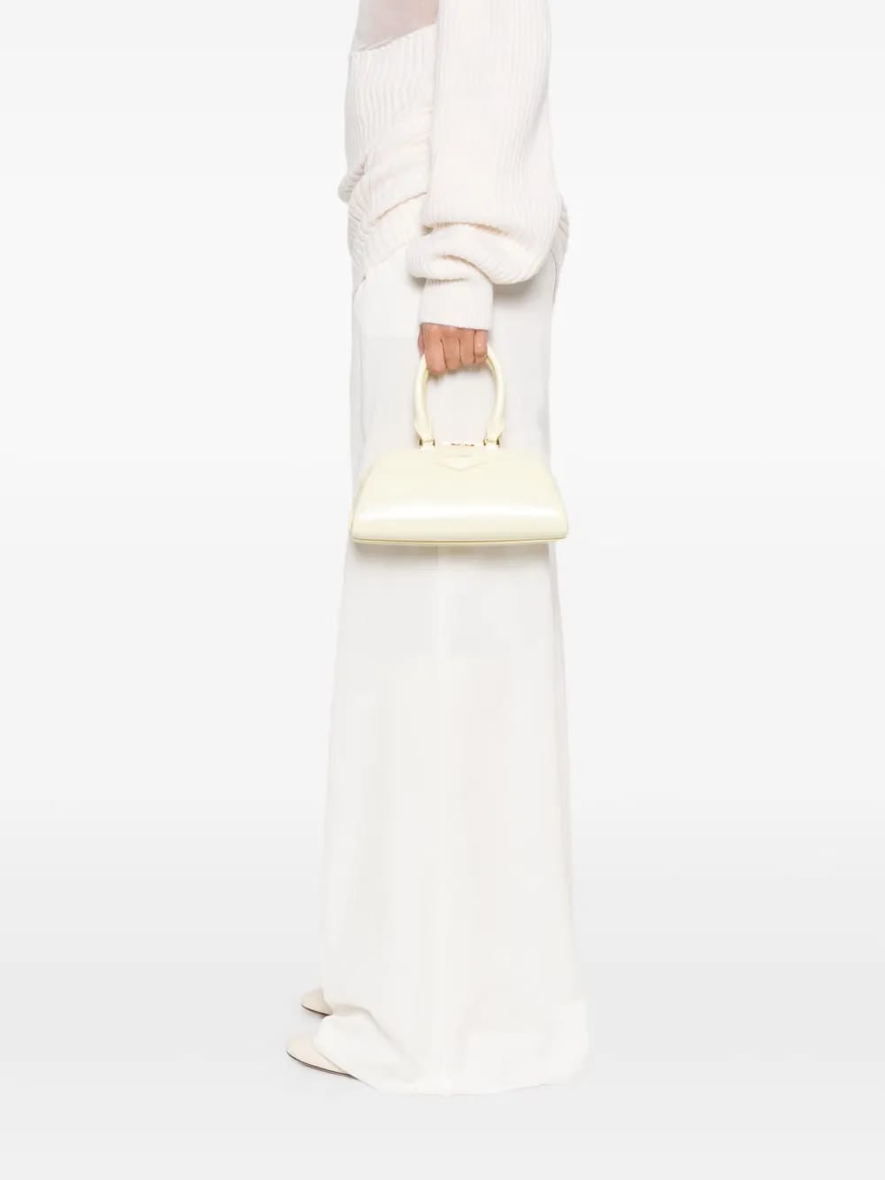 mini Antigona top-handle calfskin tote bag