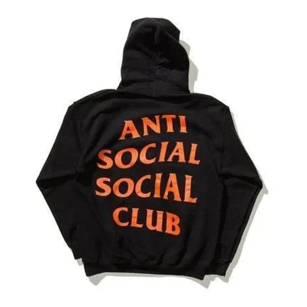 ANTI SOCIAL SOCIAL CLUB PARANOID HOODIE "BLACK"