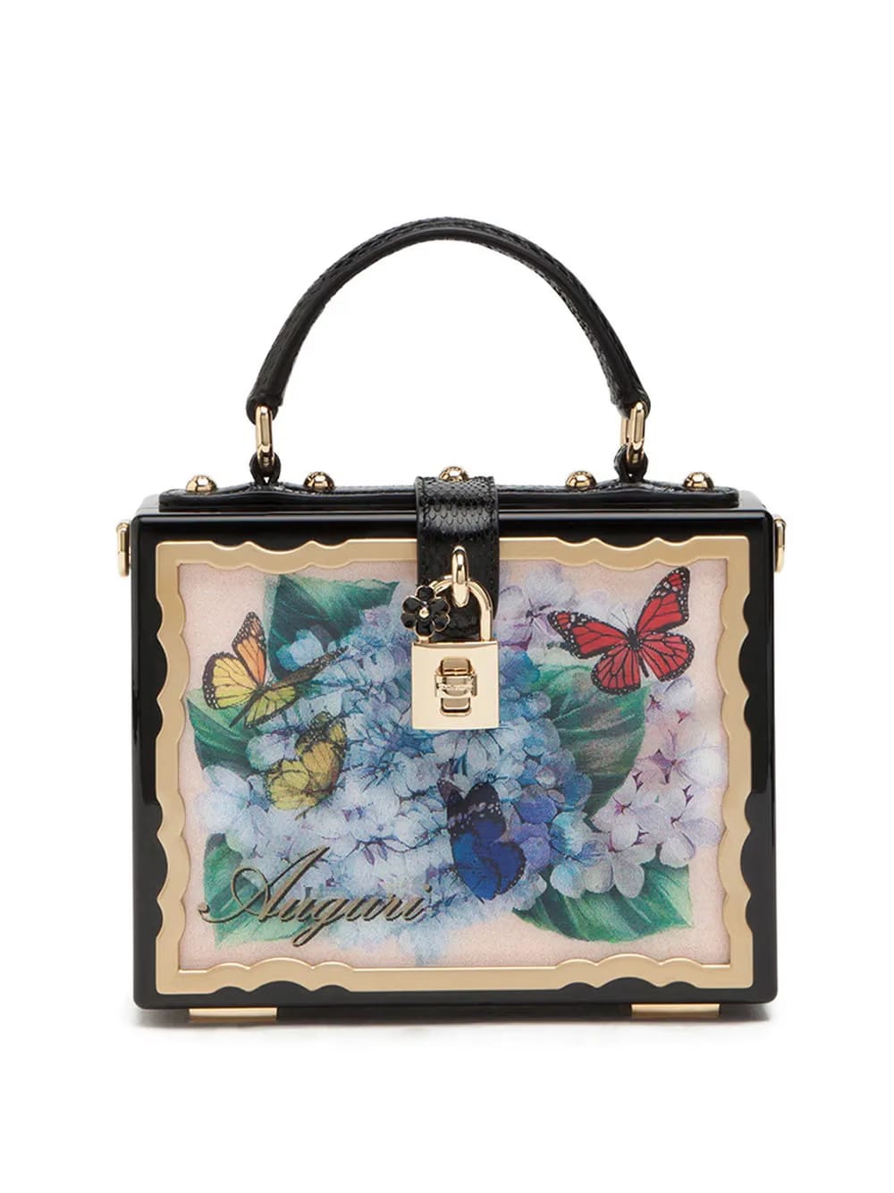 Postcard Dolce Box top-handle bag