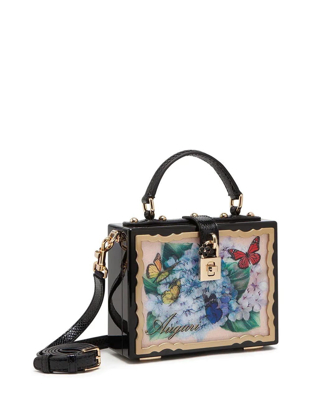 Postcard Dolce Box top-handle bag