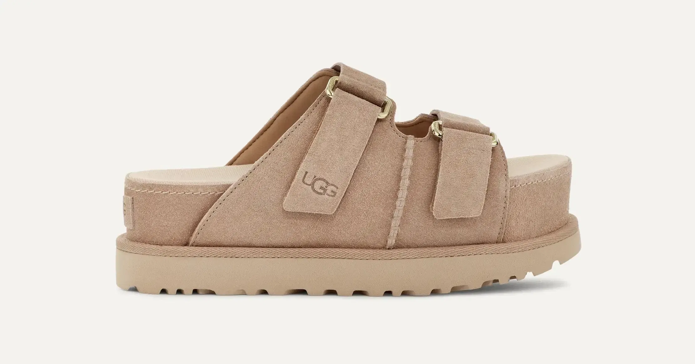 Ugg Goldenstar Hi Slide Sand