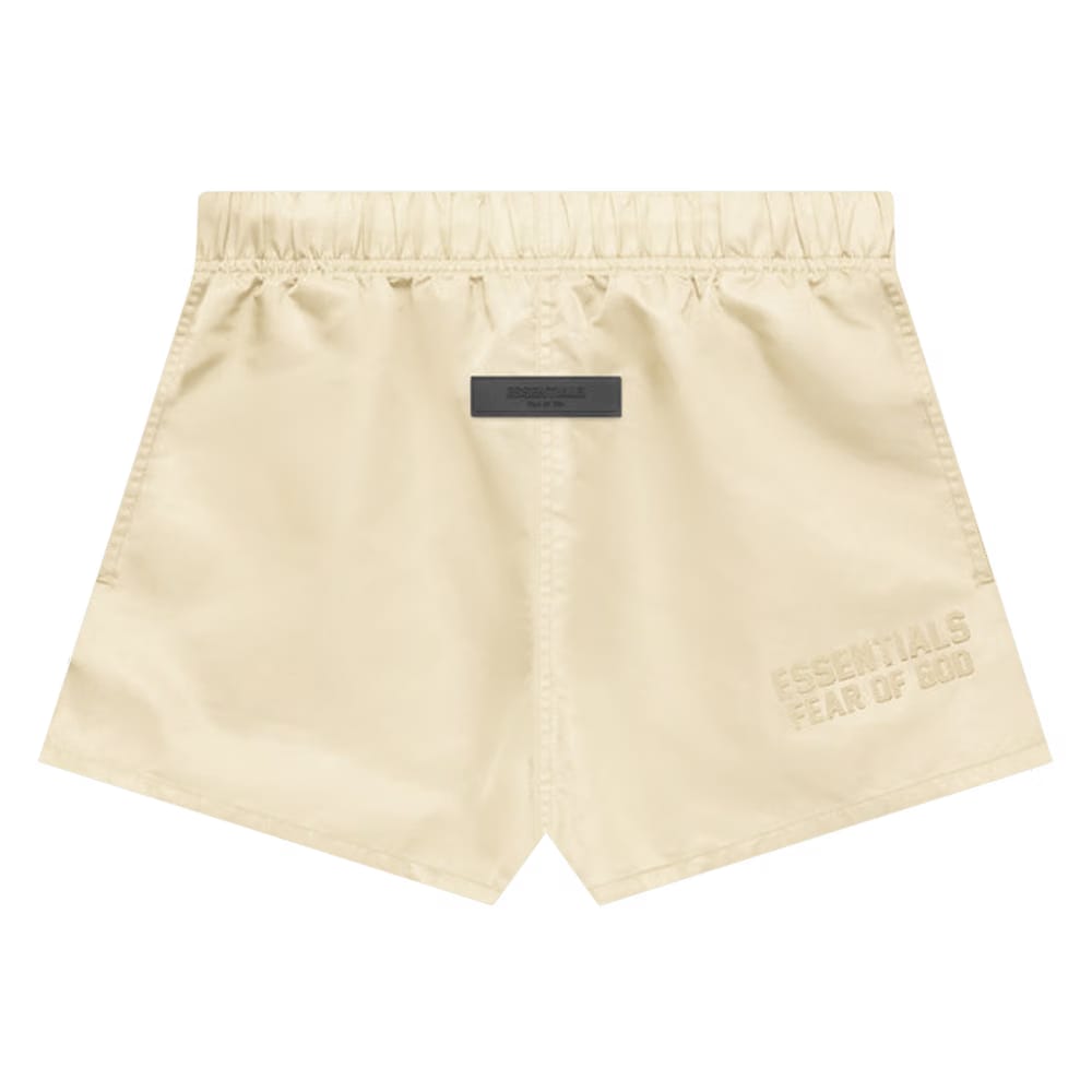 FEAR OF GOD ESSENTIALS WHITE SHORTS