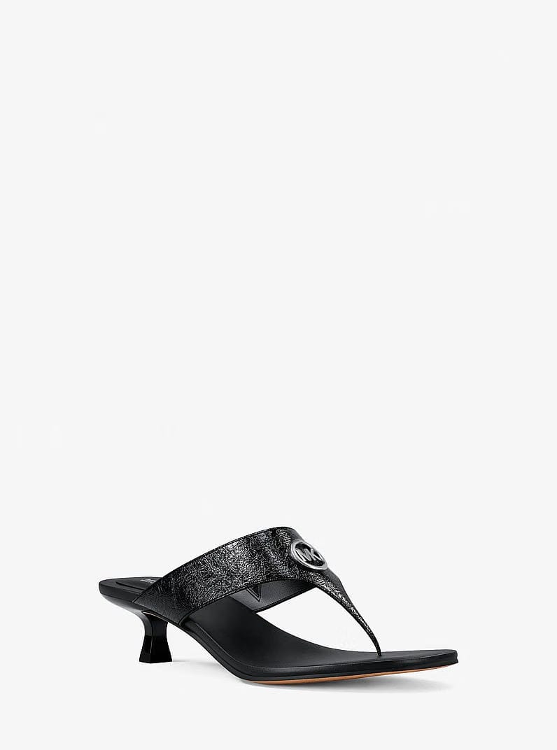 Michael Kors Anneka Patent Thong Sandal