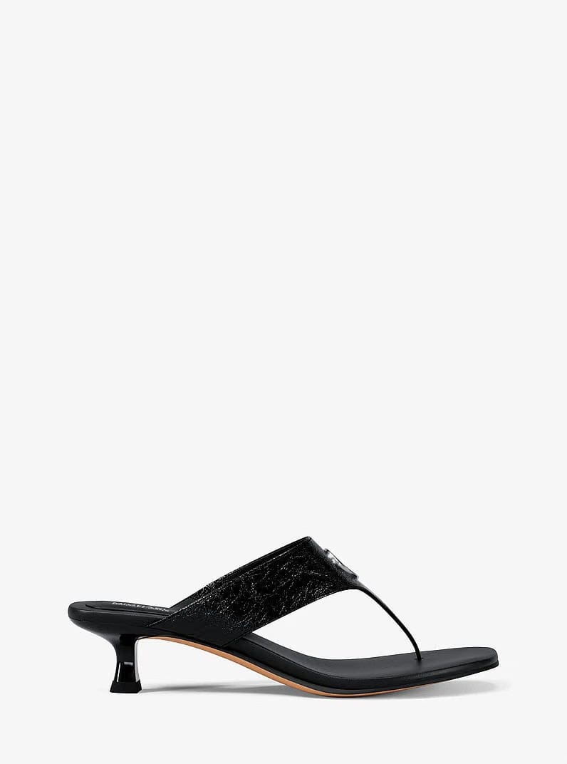 Michael Kors Anneka Patent Thong Sandal