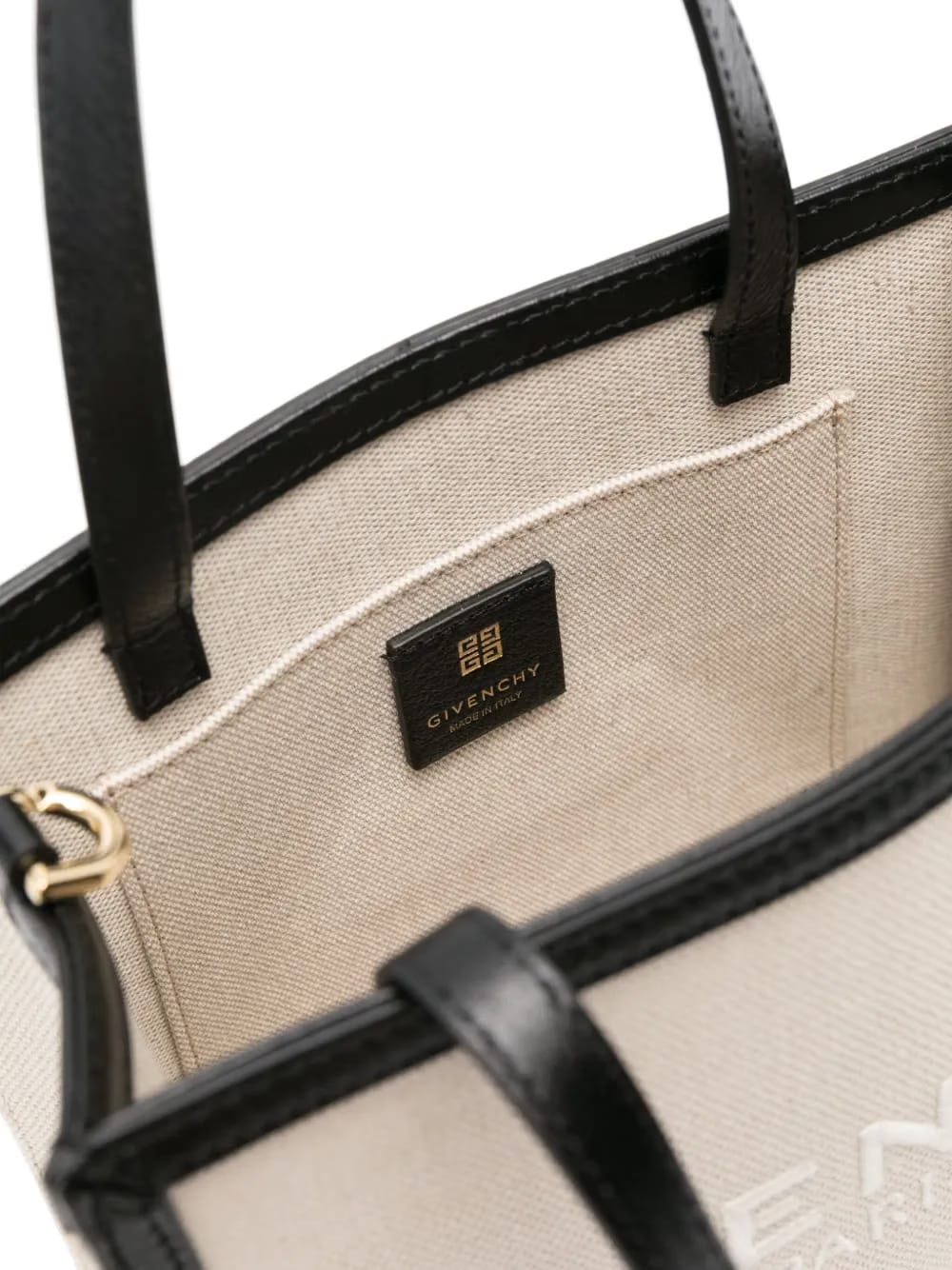 G Tote canvas mini bag
