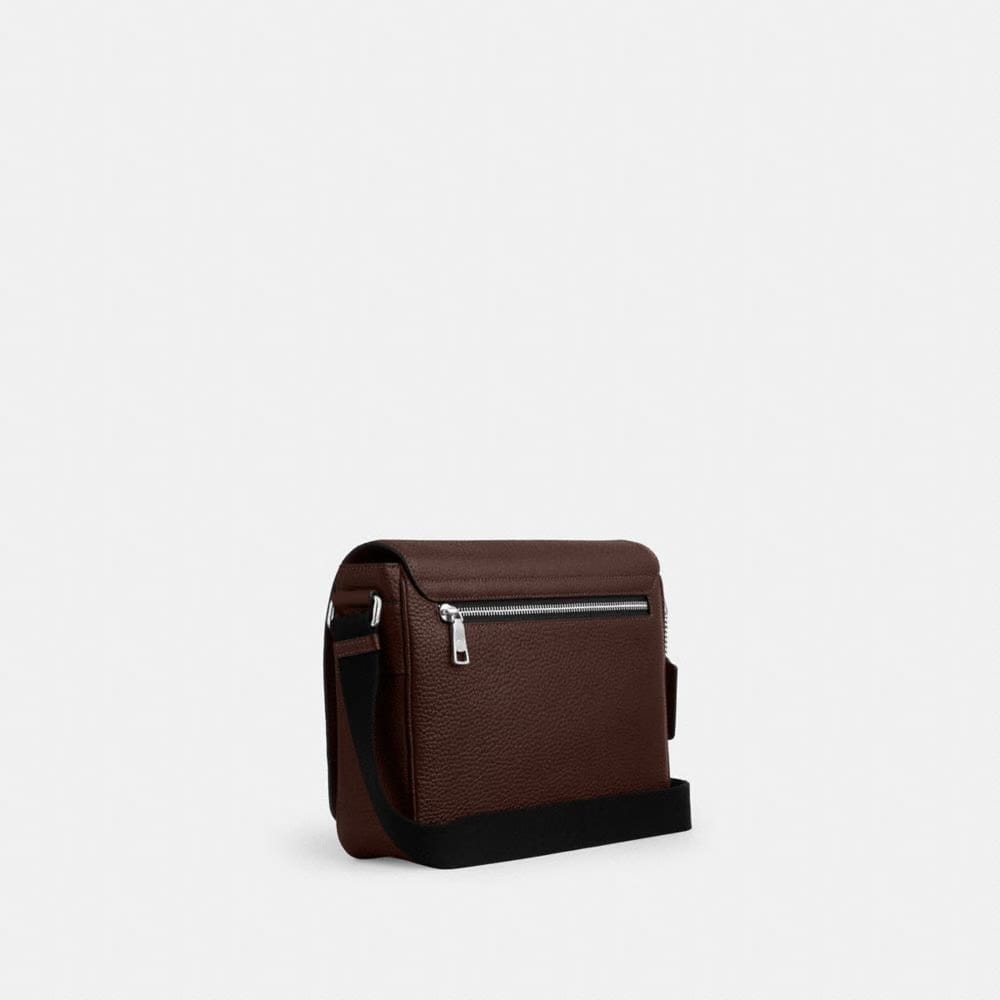 Coach Jack Messenger Bag Silver Maple