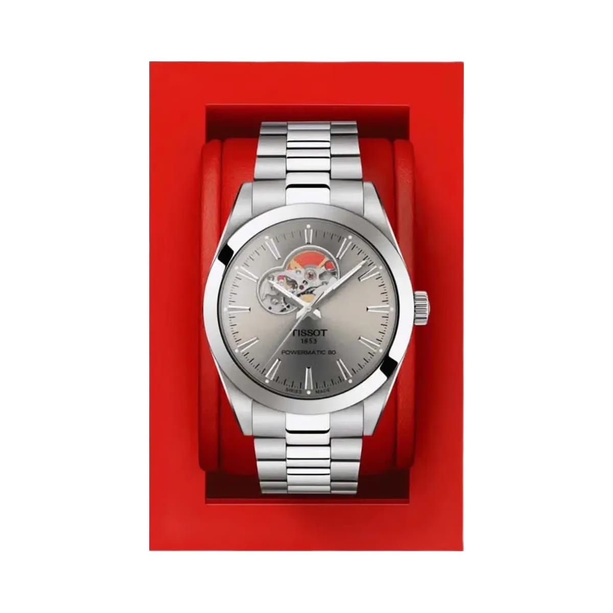 Tissot Gentleman Open Heart 40Mm T1274071108100