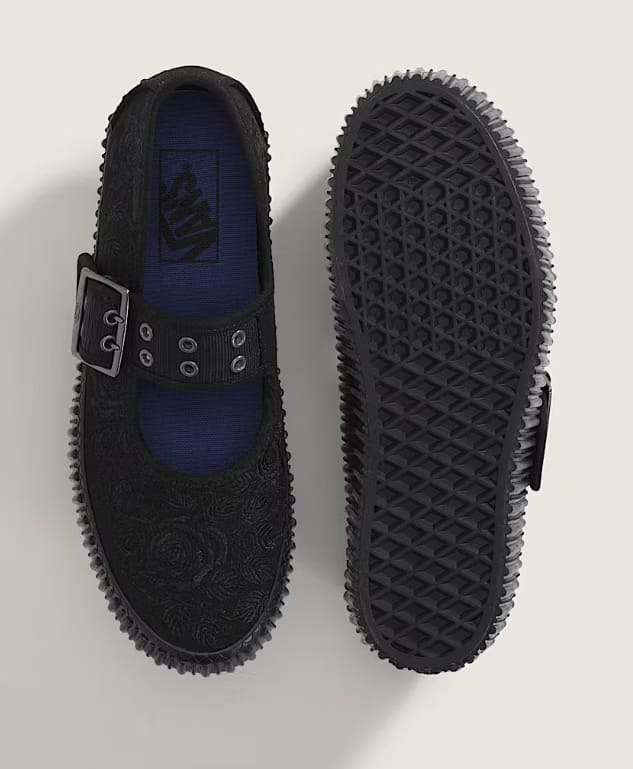 Mary Jane Creeper Shoe Spooky Black