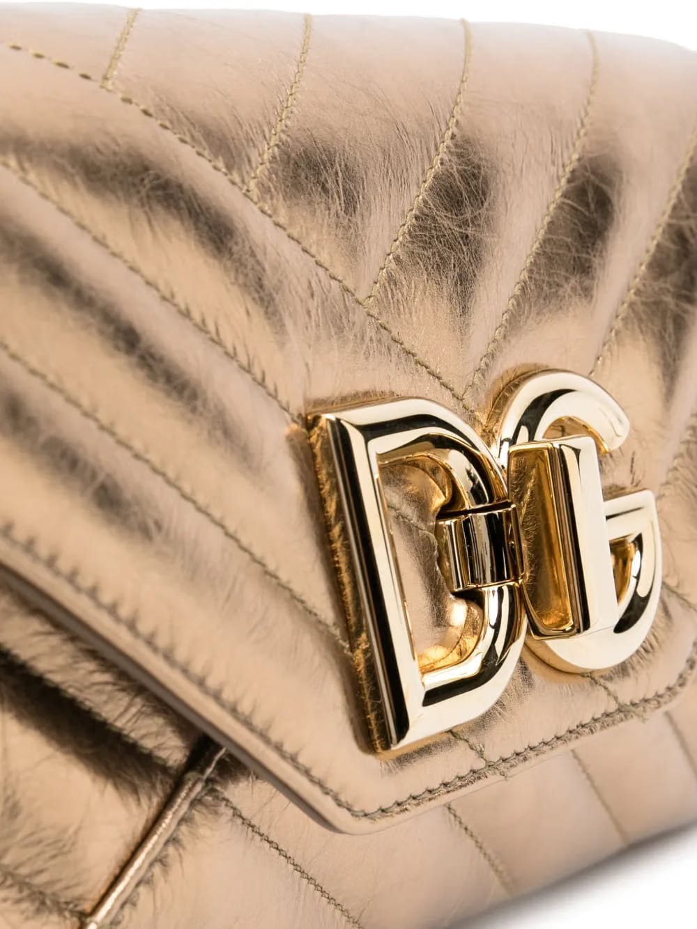 logo-plaque quilted leather shoulder bag