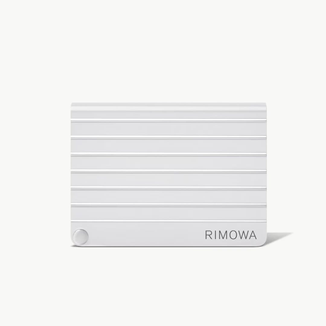 RIMOWA ORIGINAL SMALL GOODS ALUMINIUM CARD CASE