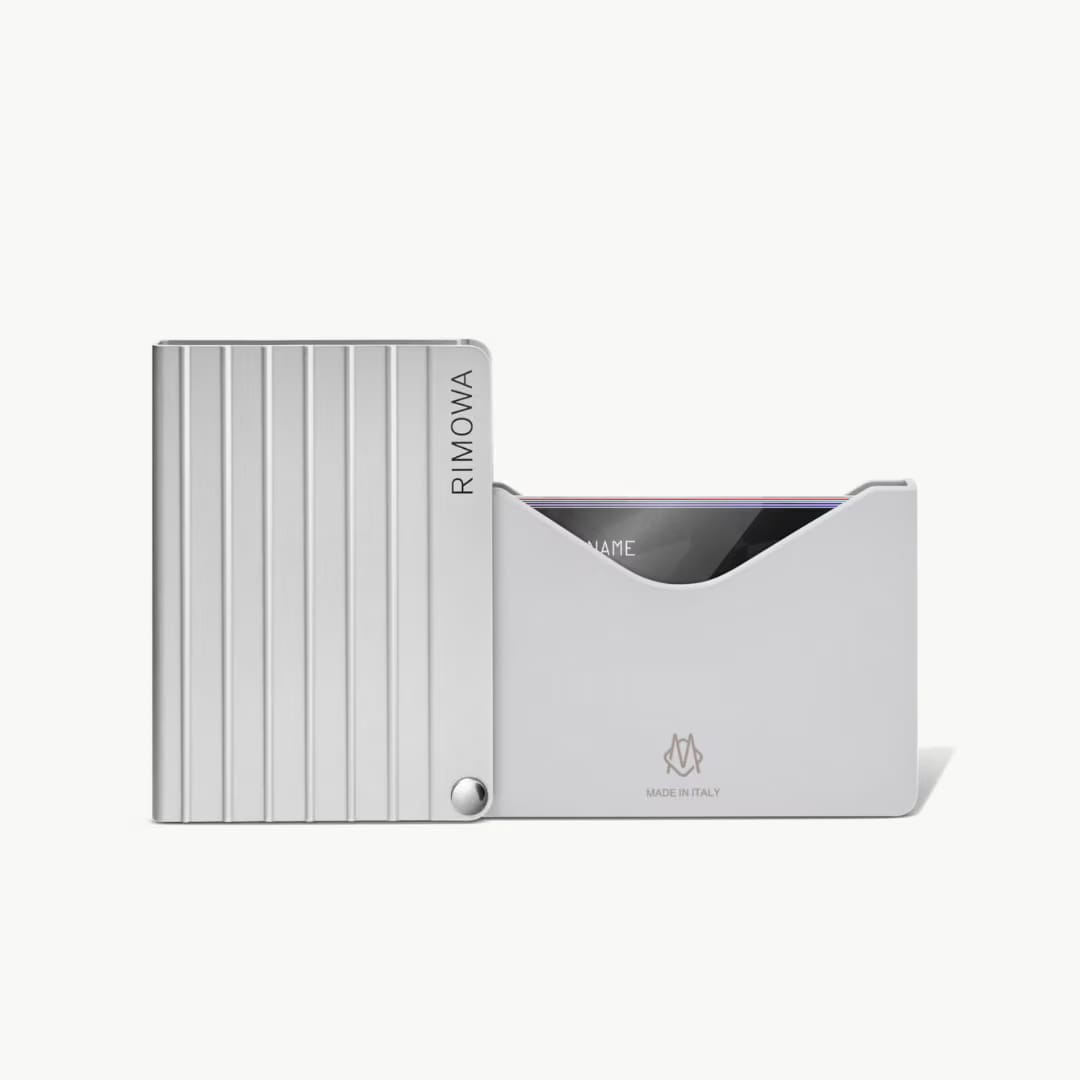 RIMOWA ORIGINAL SMALL GOODS ALUMINIUM CARD CASE