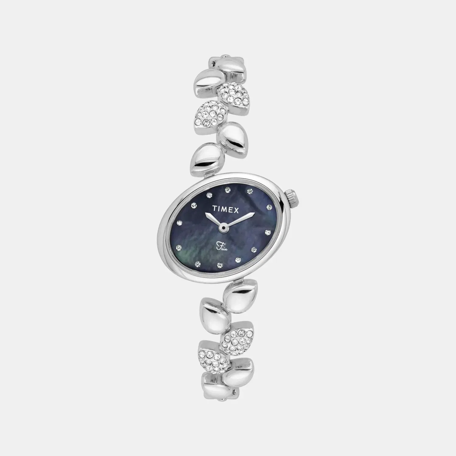 Timex Fria Women Quartz Dial Analog Brass Watch Twel21300