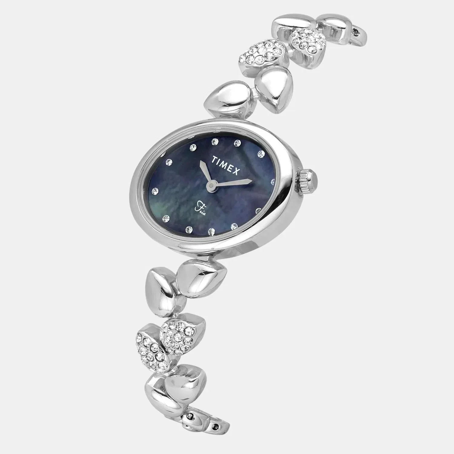 Timex Fria Women Quartz Dial Analog Brass Watch Twel21300