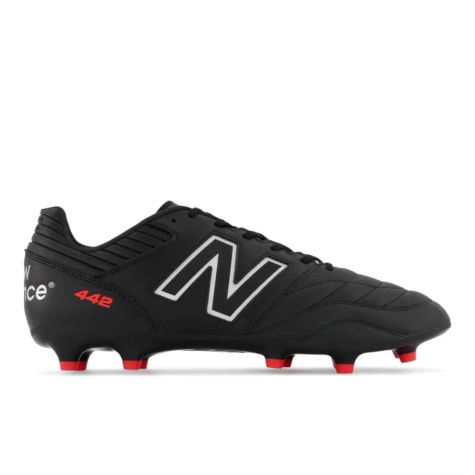New Balance 442 V2 Pro Fg Black With Silver Black With Silver