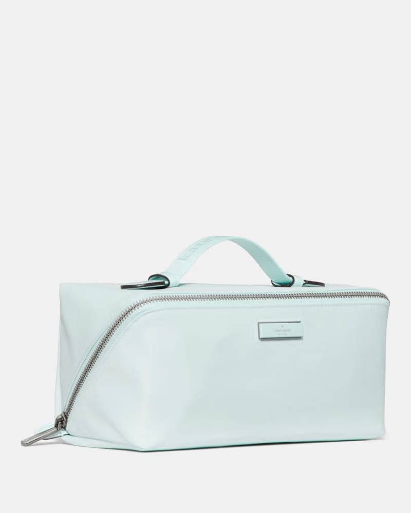 KateSpade Carter Nylon Travel Cosmetic Pouch Crisp Sky