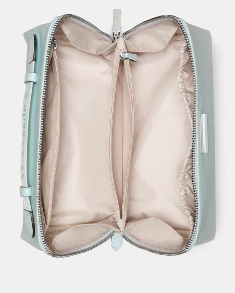 KateSpade Carter Nylon Travel Cosmetic Pouch Crisp Sky