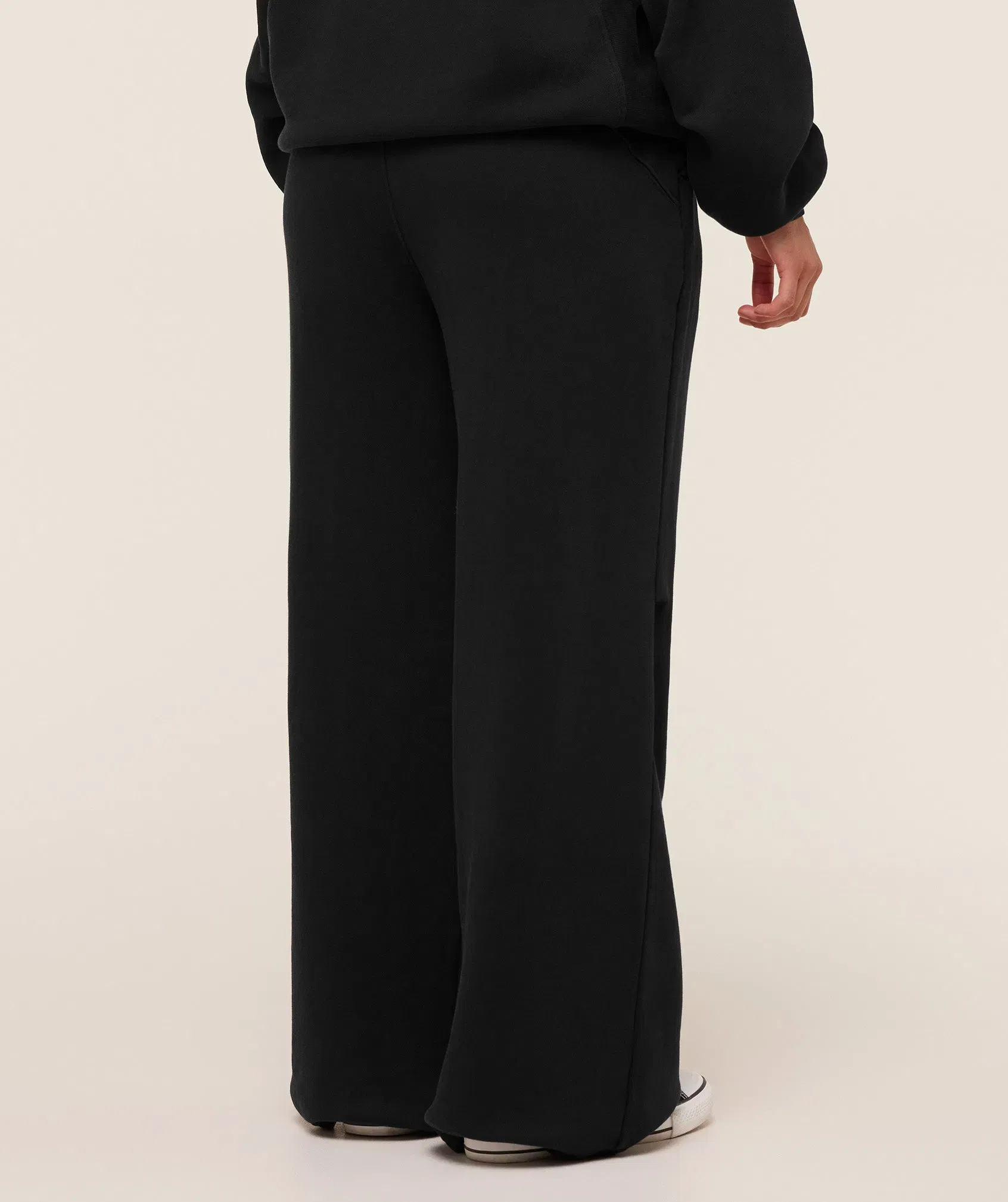 Women's Gymshark Pump Cover Structured Fleece Pants Black