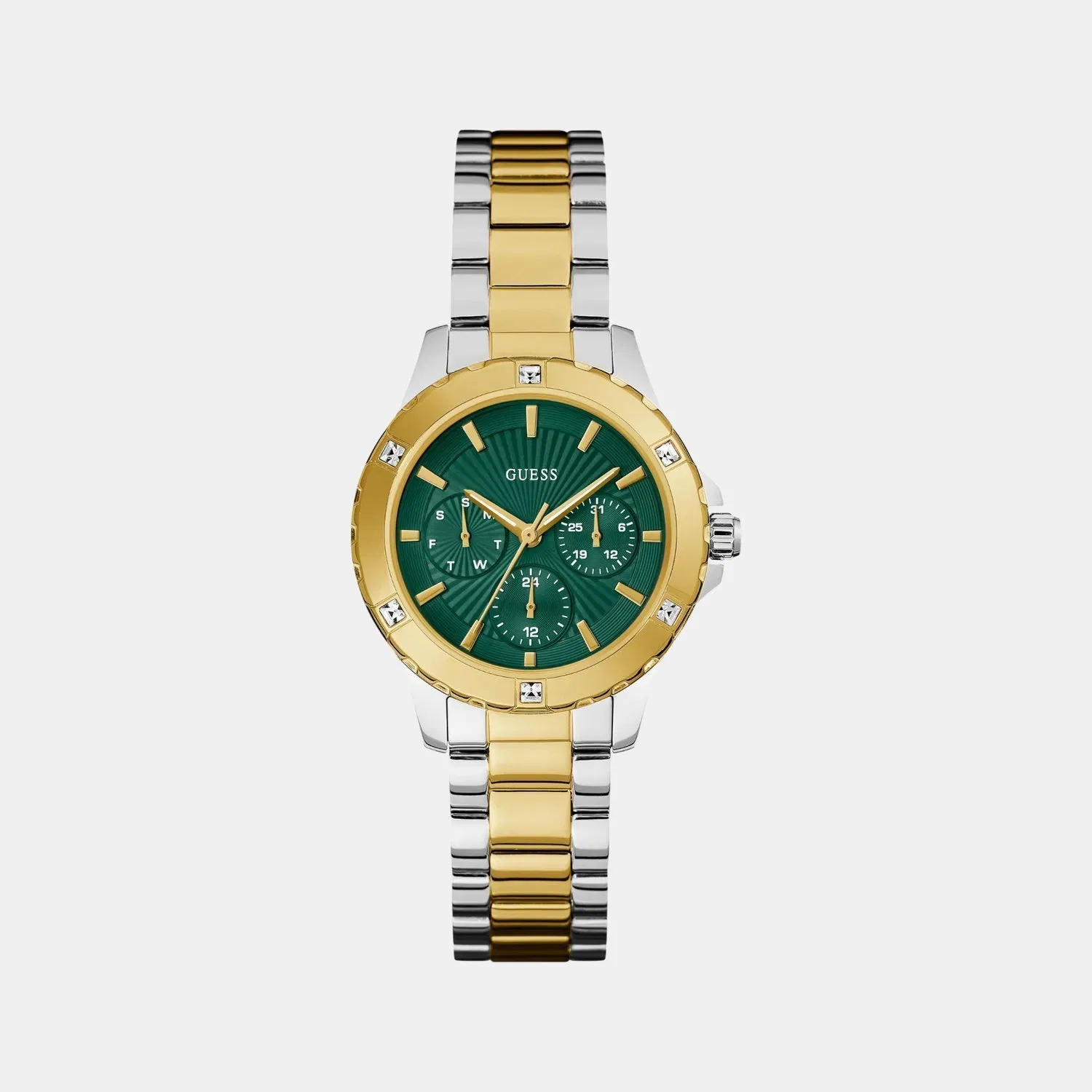 Guess GS Mist Women Quartz Green Dial Analog Stainless Steel Gw0723L1