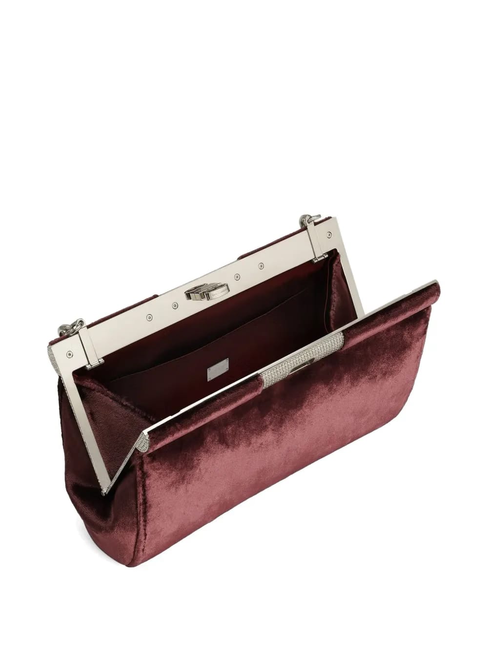 velvet clutch bag