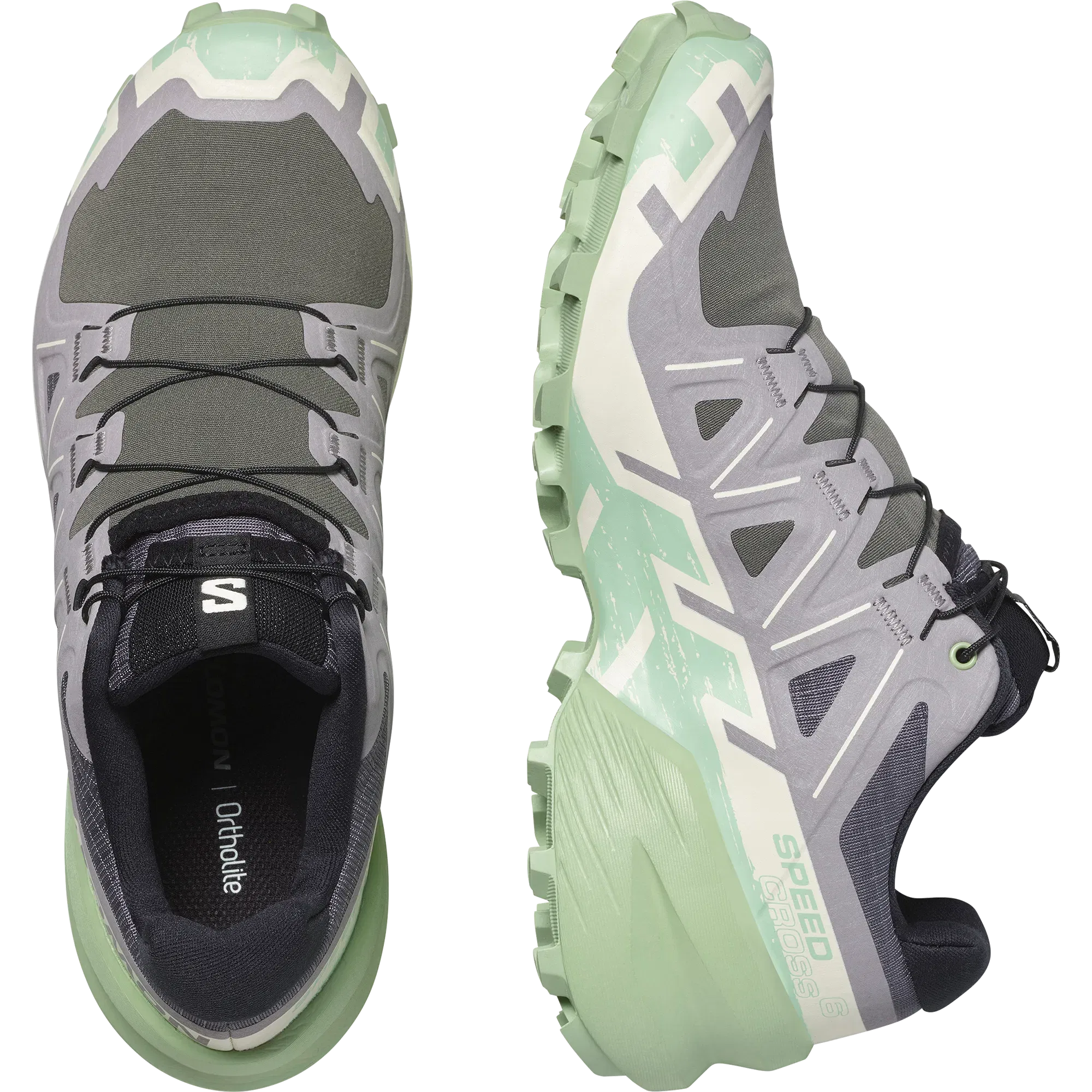 Salomon Speedcross 6 Trail Running Shoes Womens Castlerock