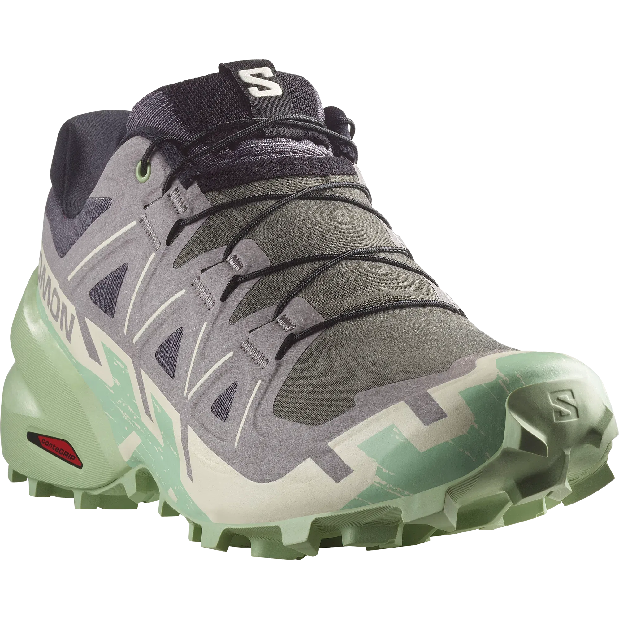 Salomon Speedcross 6 Trail Running Shoes Womens Castlerock
