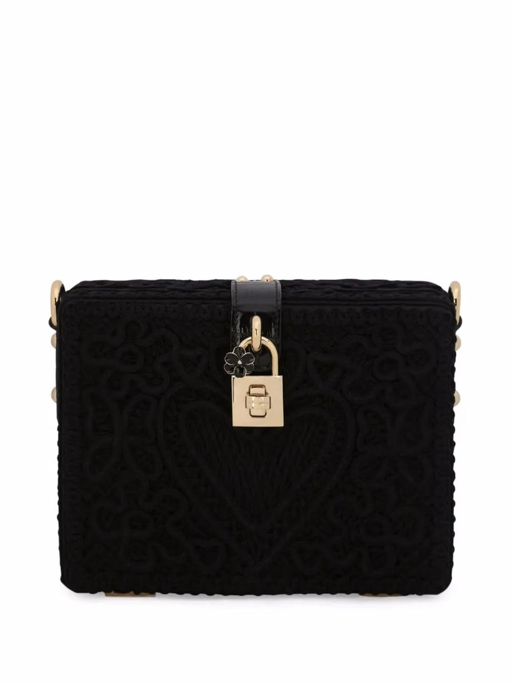 Dolce Box cordonetto-detail top-handle bag