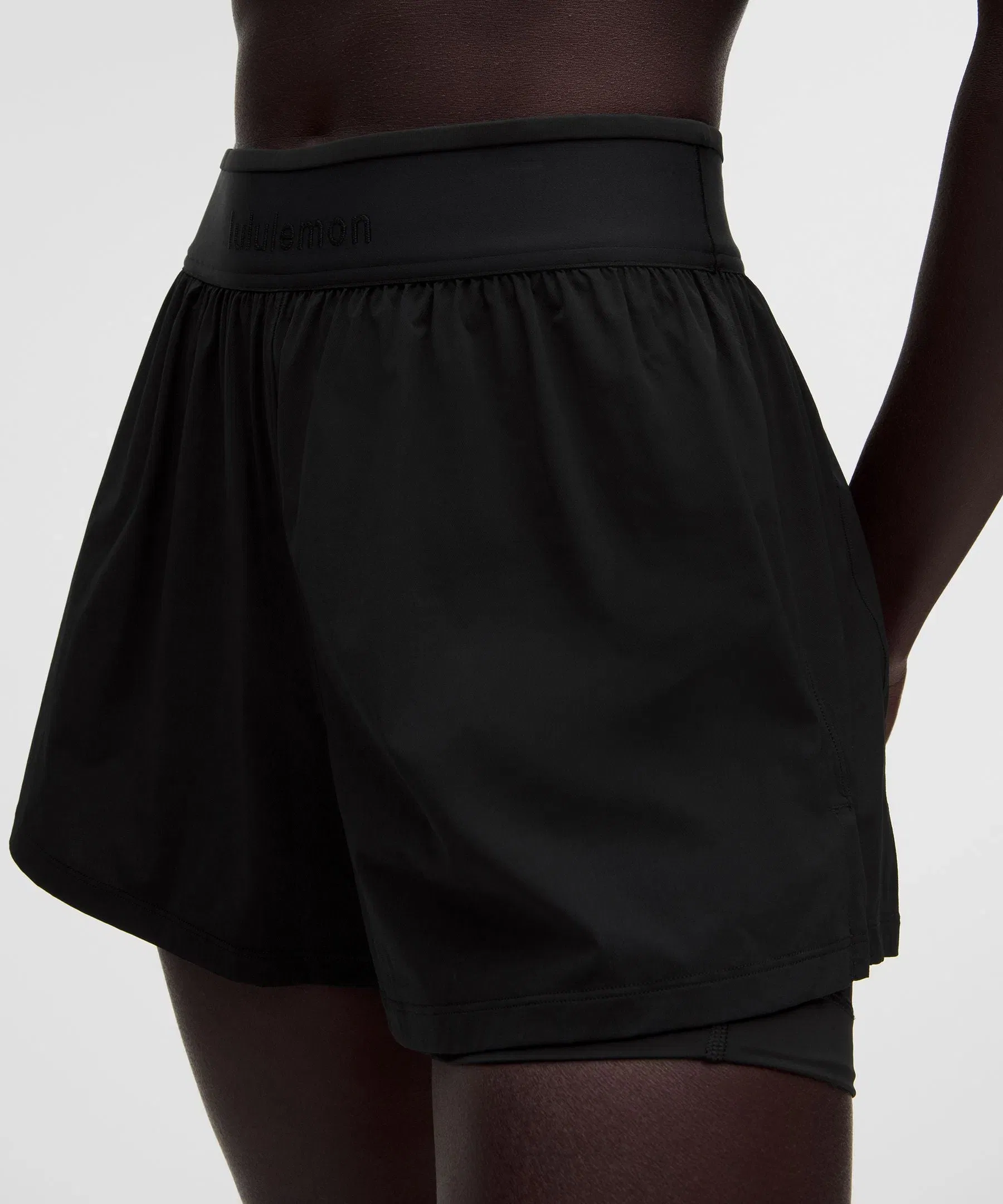 Lululemon Women's License to Train Super-High-Rise Lined Short 3.5"