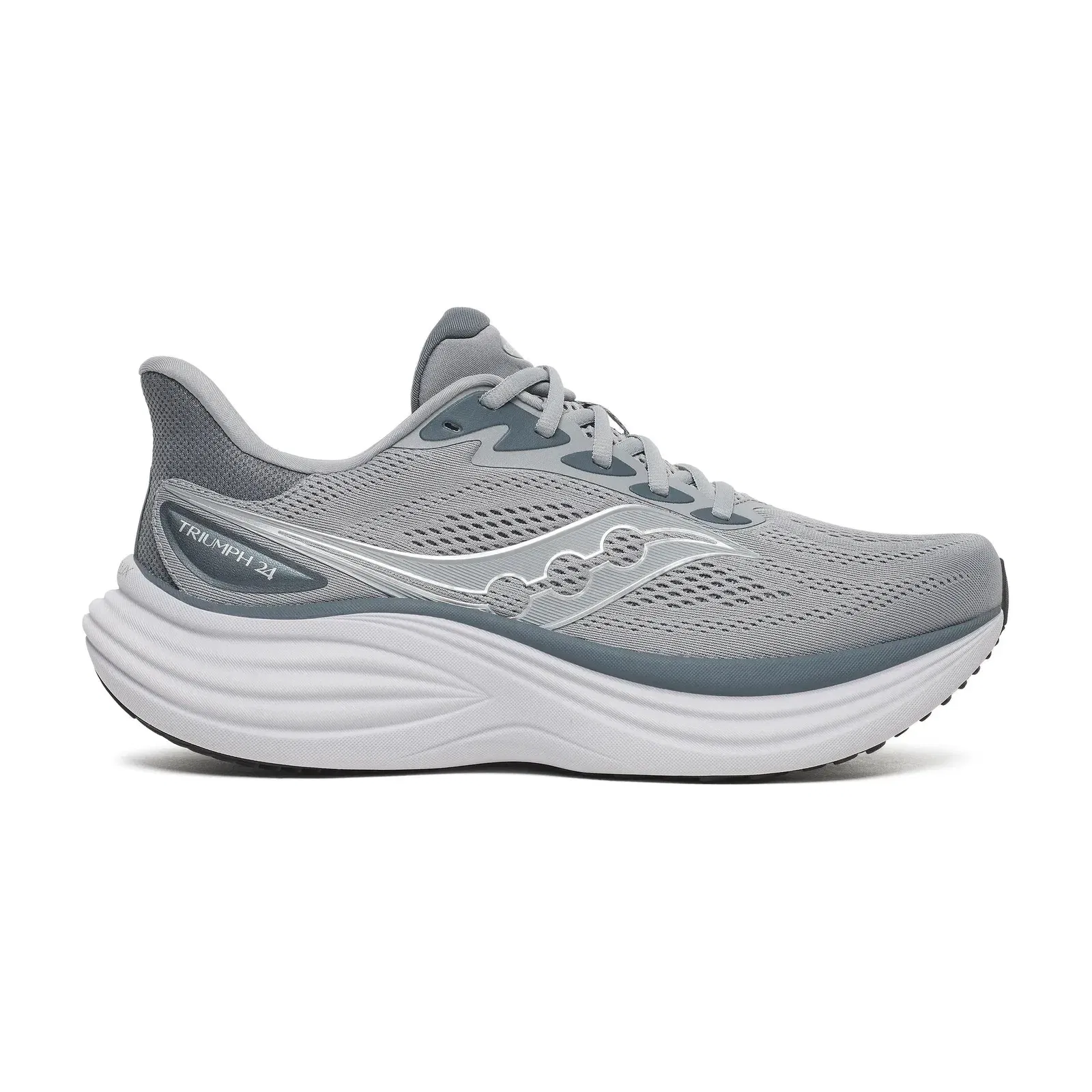Saucony Men's Triumph 24 Fossil | Gunmetal