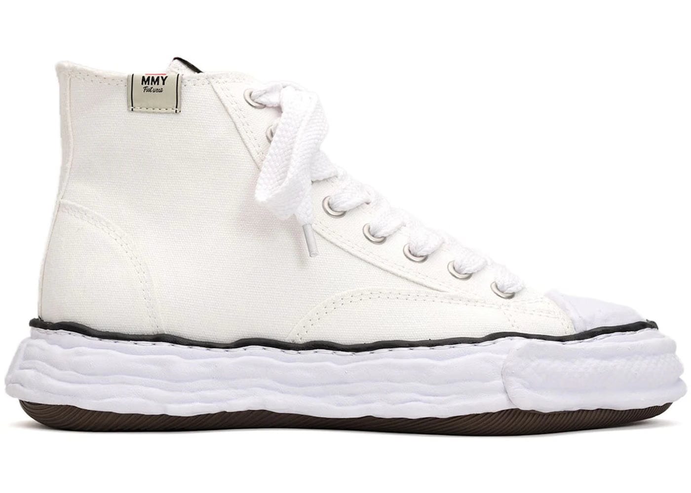 Maison Mihara Yasuhiro Peterson 23 Og Sole Canvas High White
