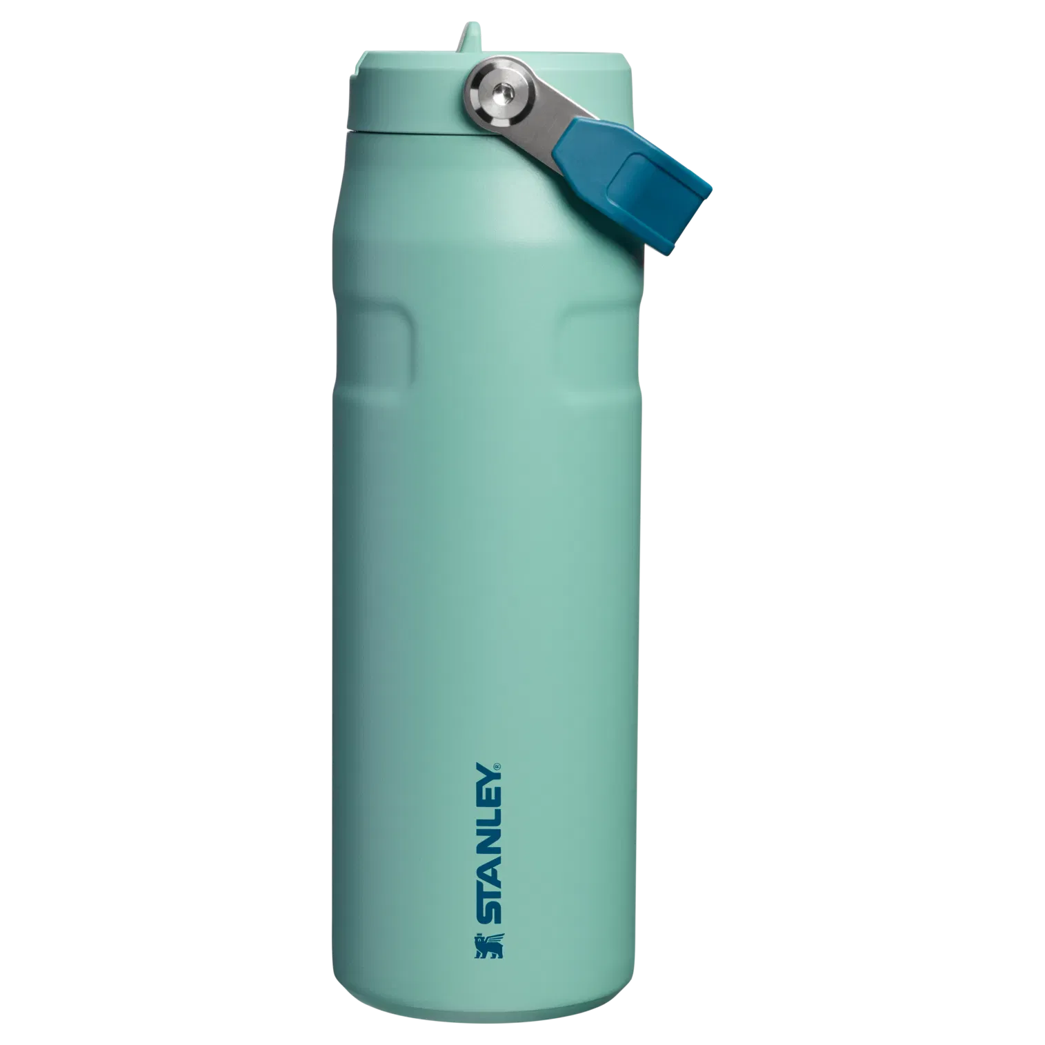 The IceFlow Bottle with Flip Straw Lid | 24 OZ Spring Green