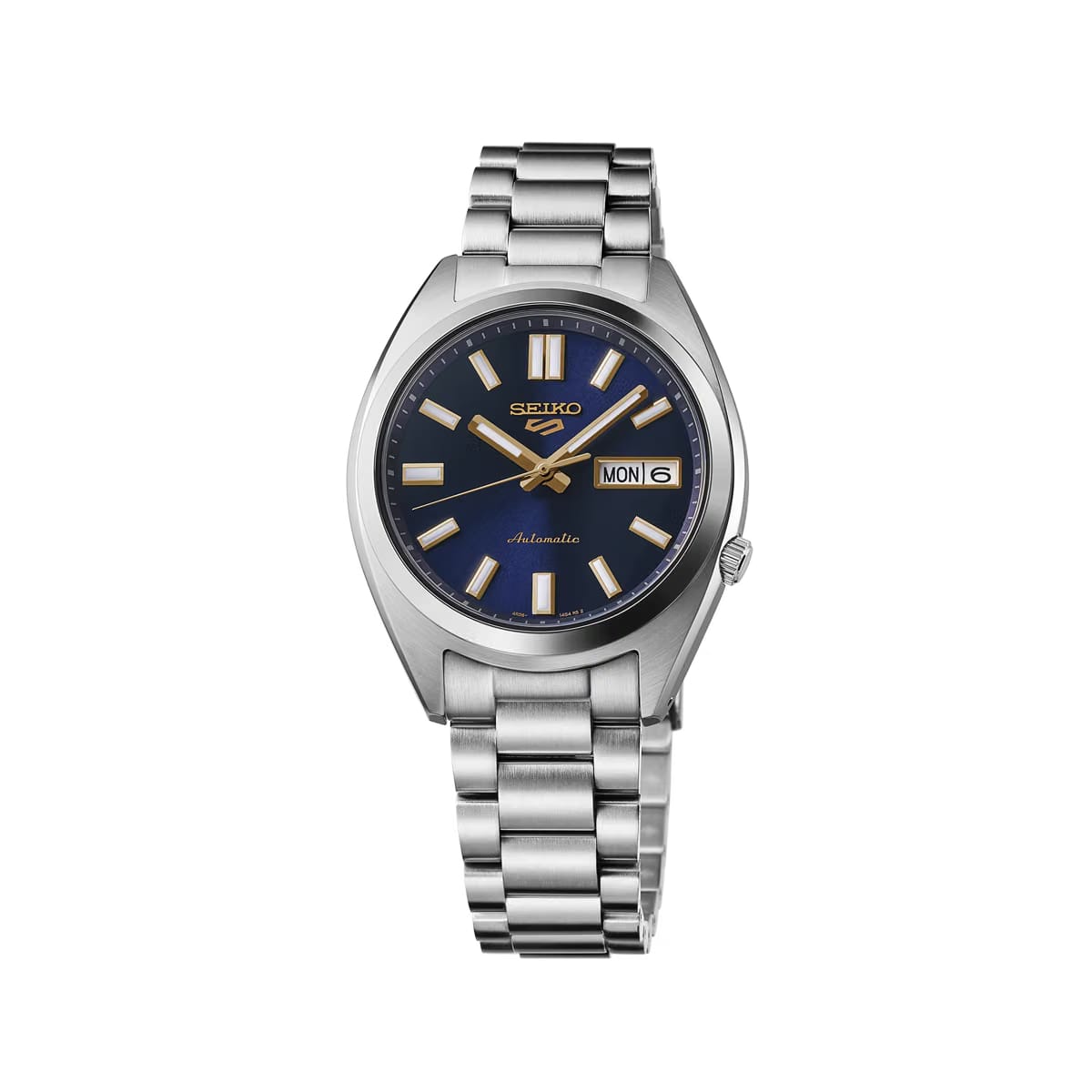 Seiko 5 Sports Snxs Vintage Gold Collection In Blazer Blue - Blue - SRPL55K1
