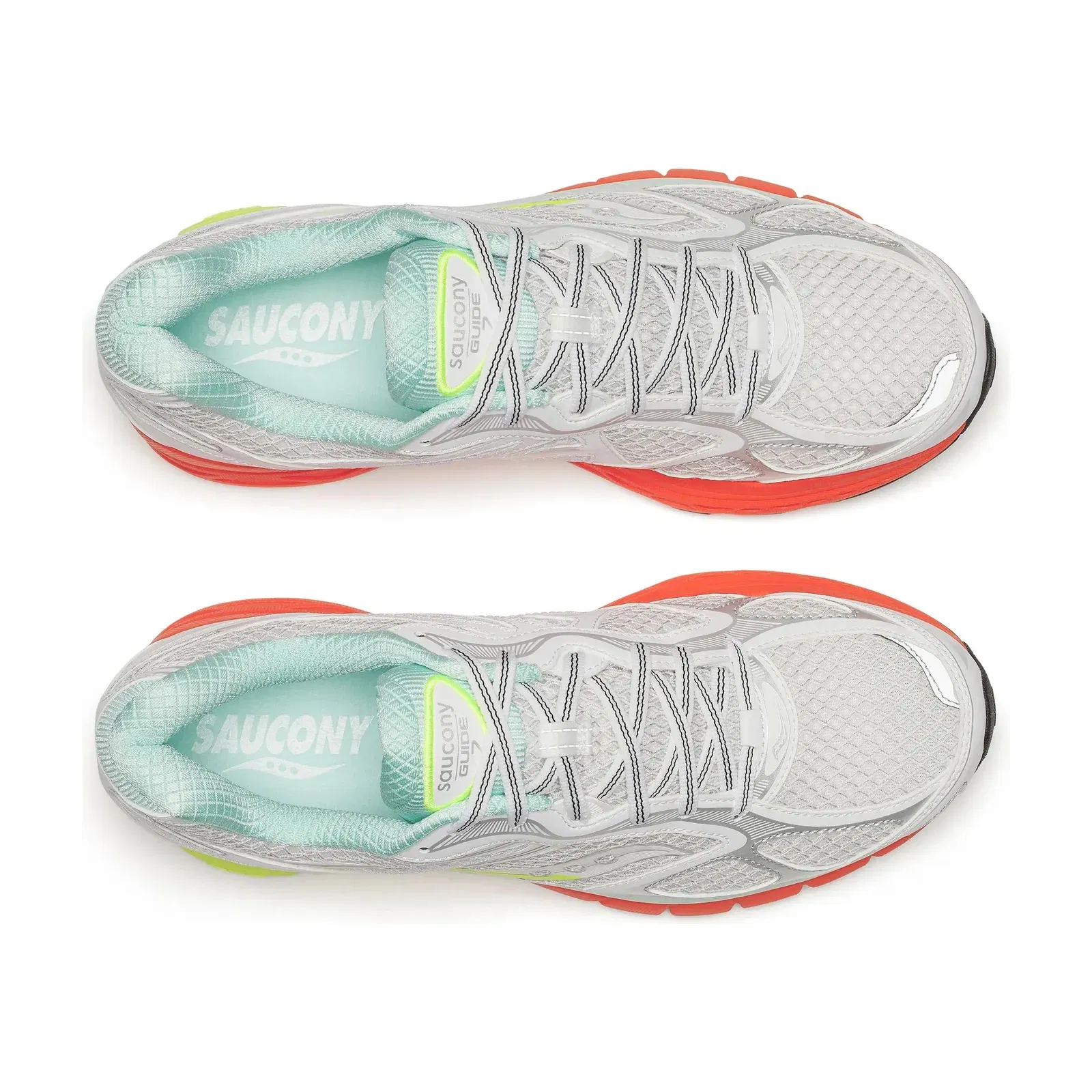 Saucony ProGrid Guide 7 White | Multi