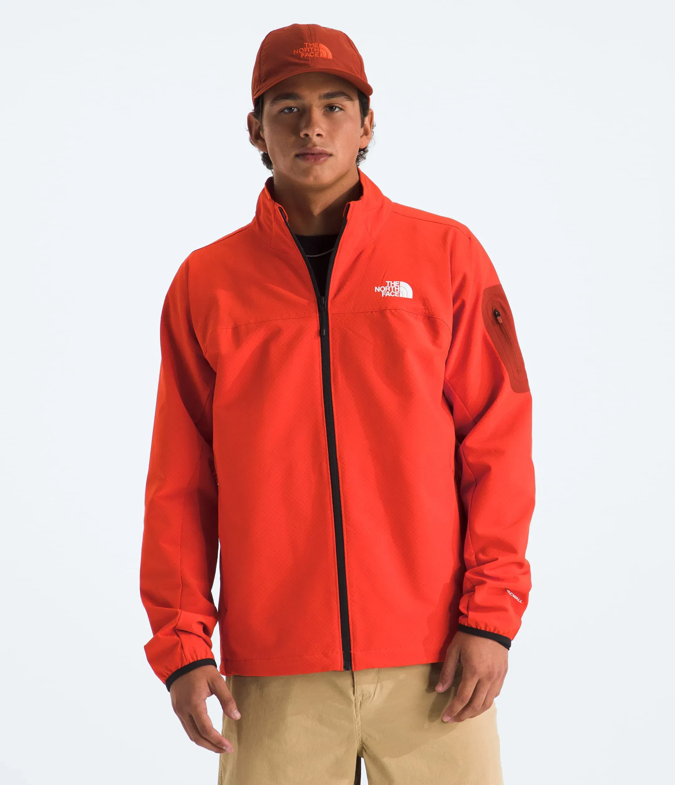 The North Face Men’s Tek Approach Jacket Lava Red