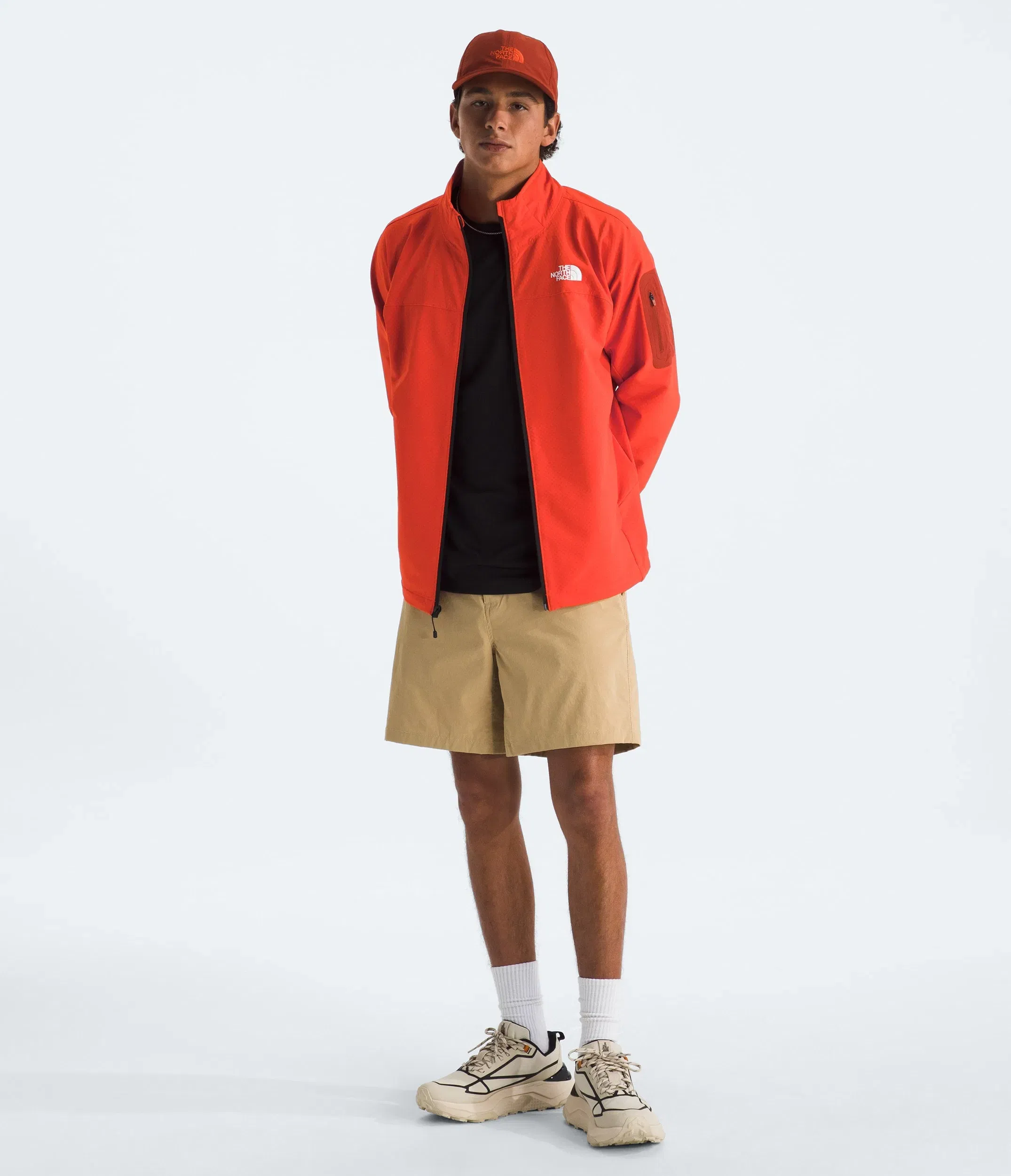 The North Face Men’s Tek Approach Jacket Lava Red