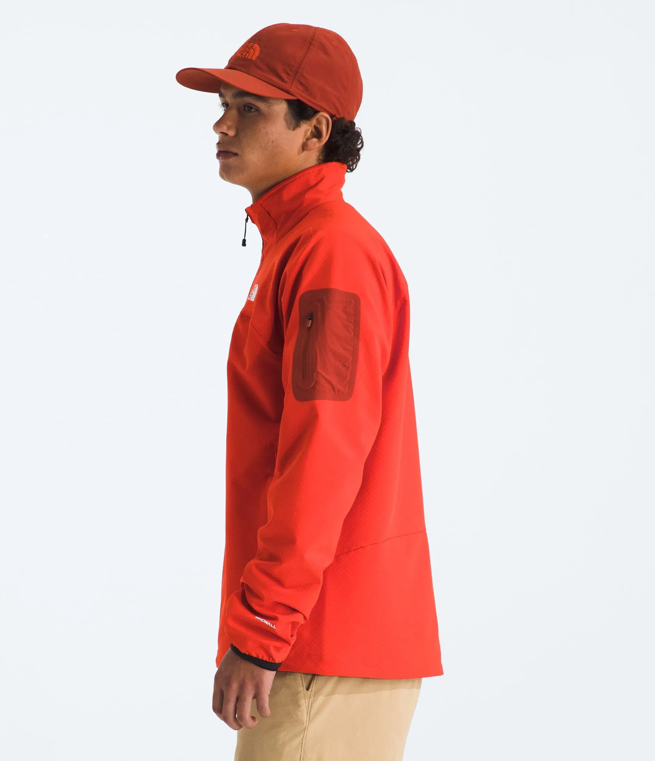 The North Face Men’s Tek Approach Jacket Lava Red