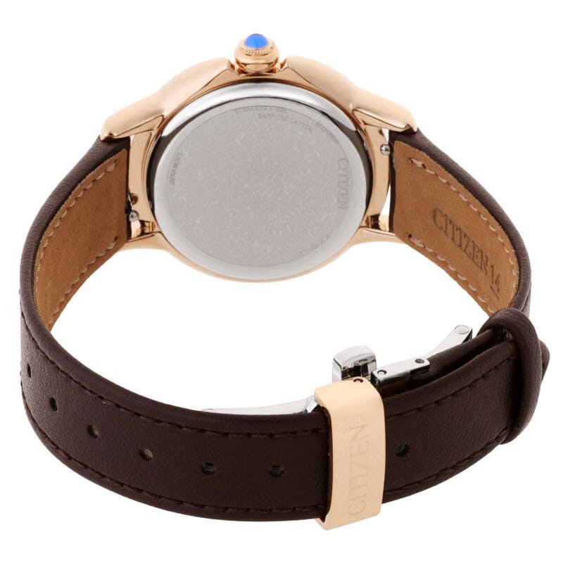 Citizen L Ceci Eco-Drive Brown Dial Women's Watch