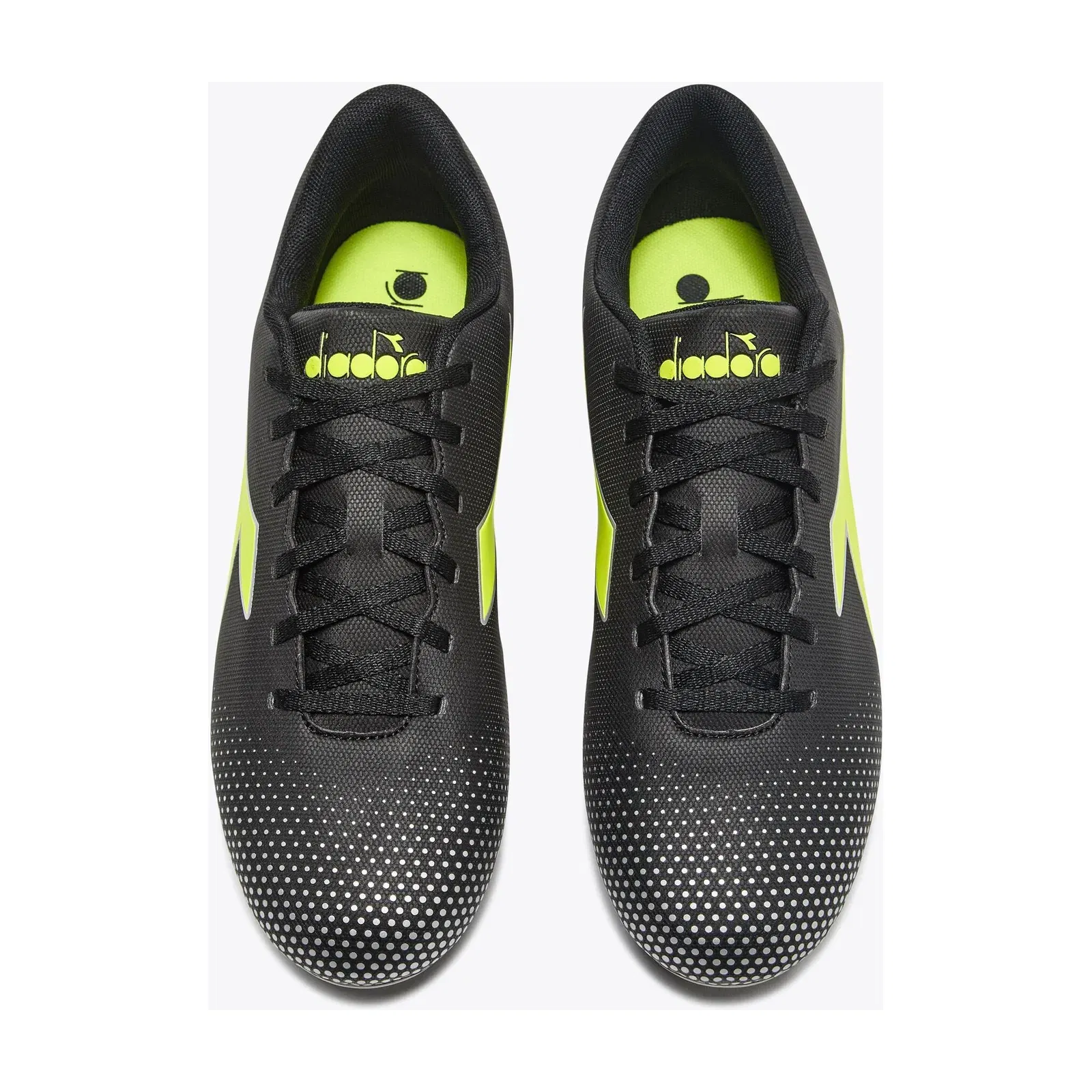 Diadora Pichichi 7 Mg14 Black/Yellow Fl Dd/Silver