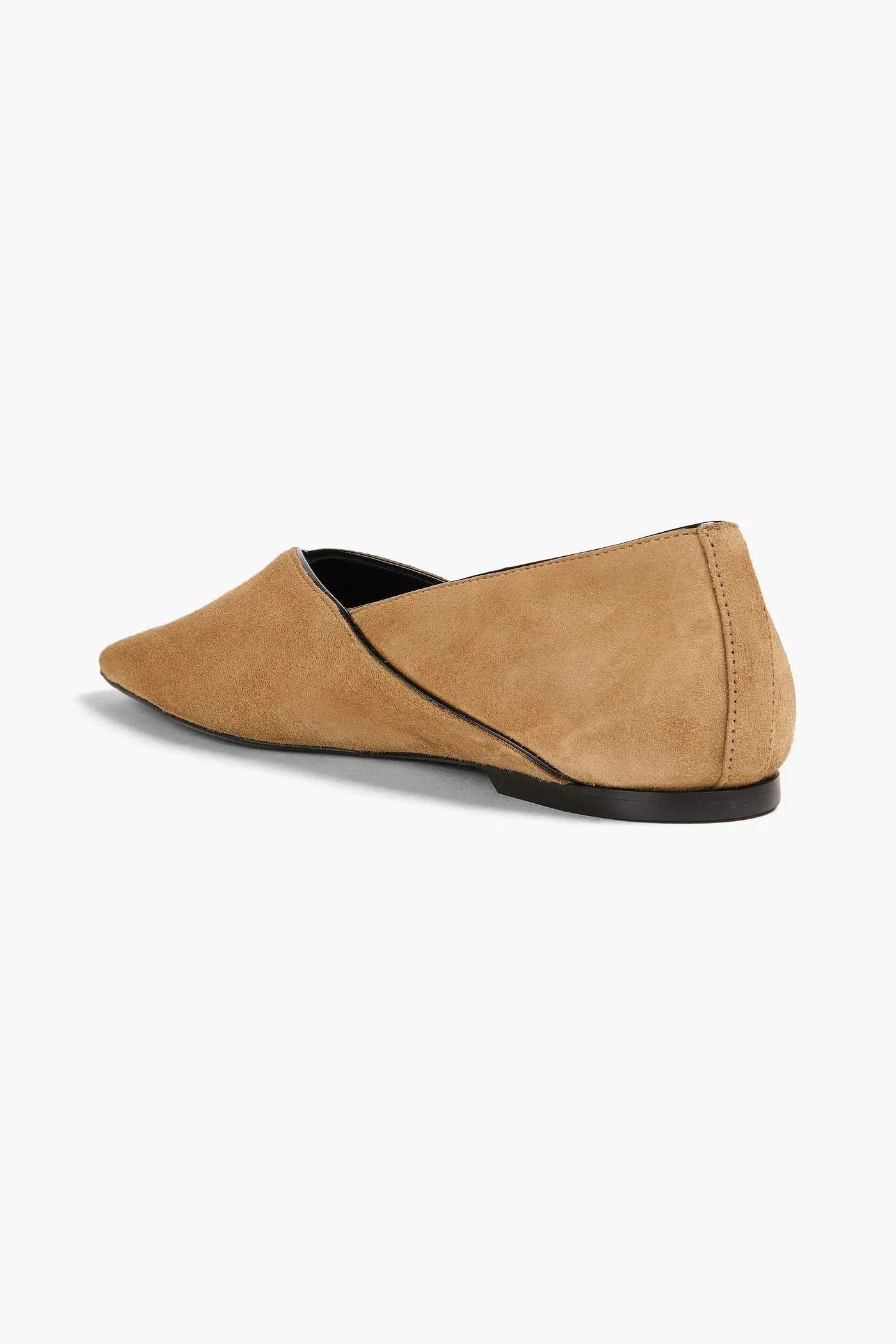 Toteme Suede Flats Camel Women's