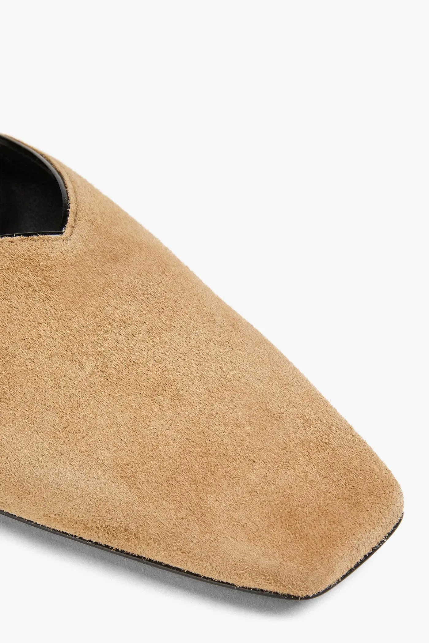 Toteme Suede Flats Camel Women's