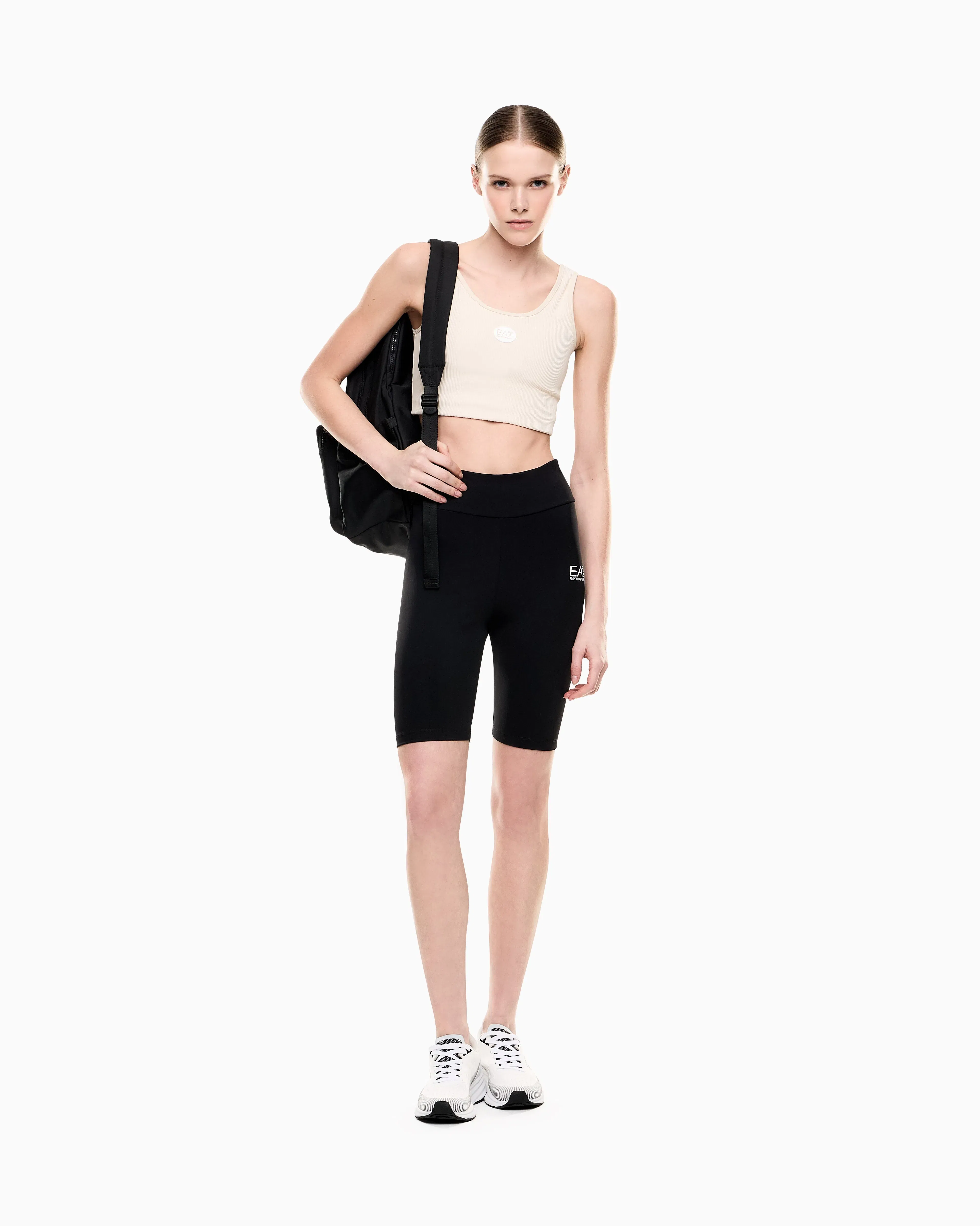 EA7 Cycling legging in technical fabric with high waist Vigor7