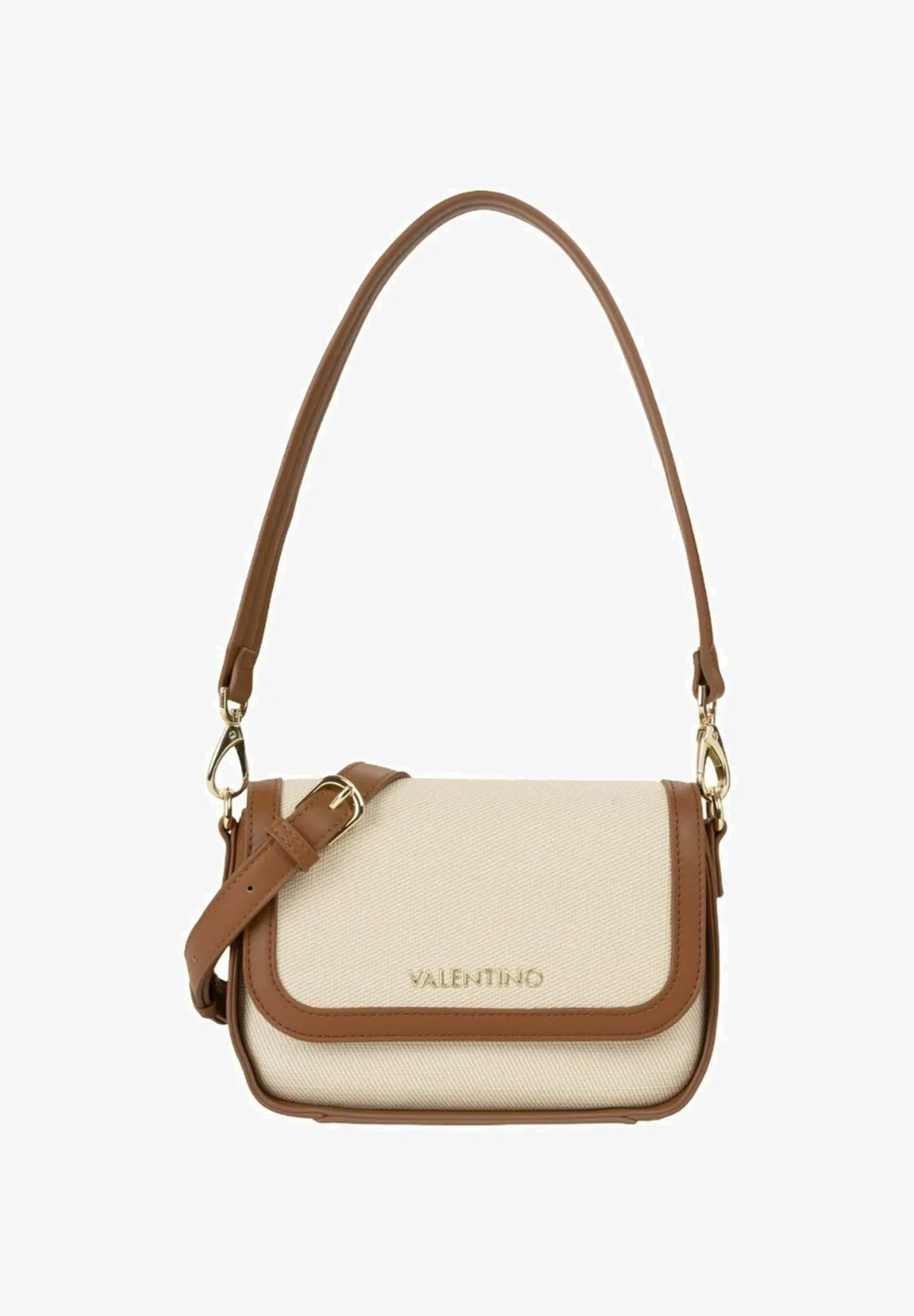 Valentino Bags Atena Flap Bag - Handbag - Naturale Cuoio