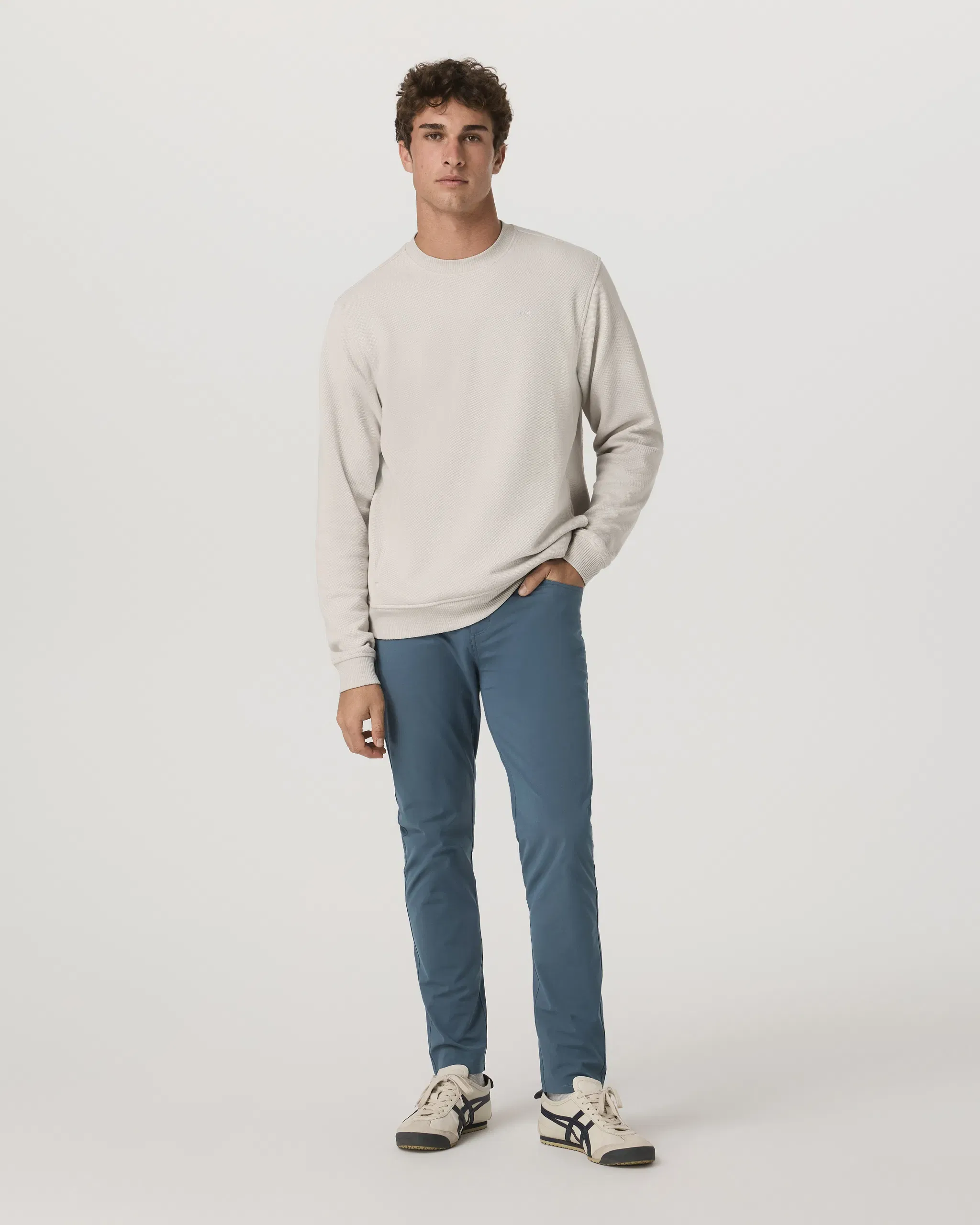 Vuori Pique Fleece Crew