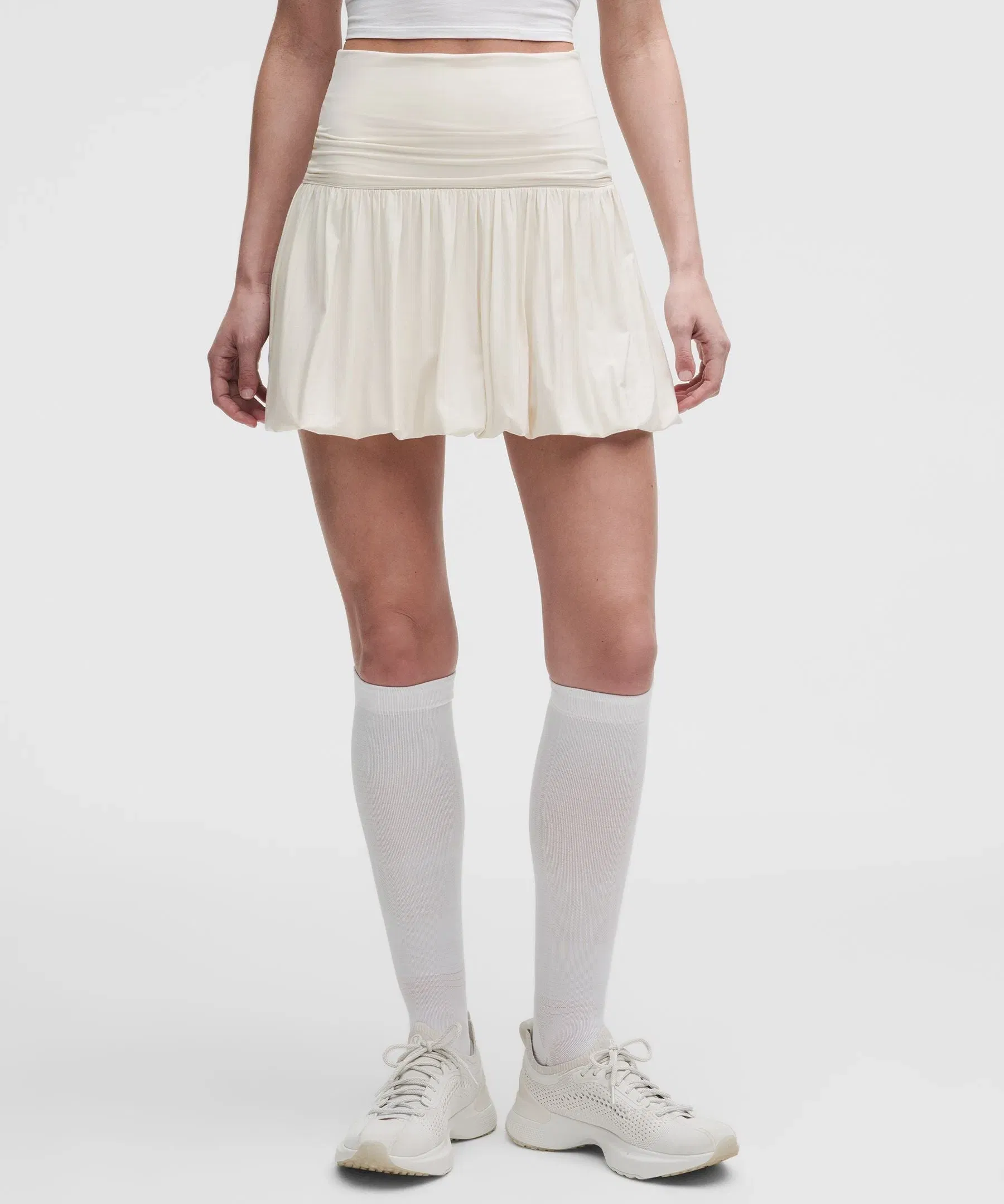 Lululemon 2-in-1 Bubble-Hem Mini Dress