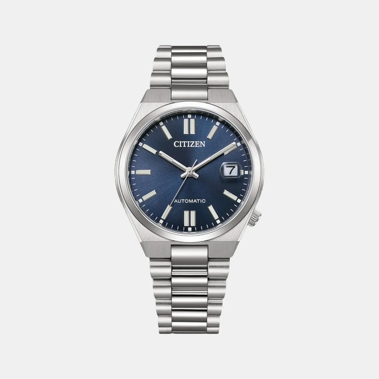 Citizen Tsuyosa Men Automatic Blue Dial Analog Stainless Steel Watch Nj0200-50M