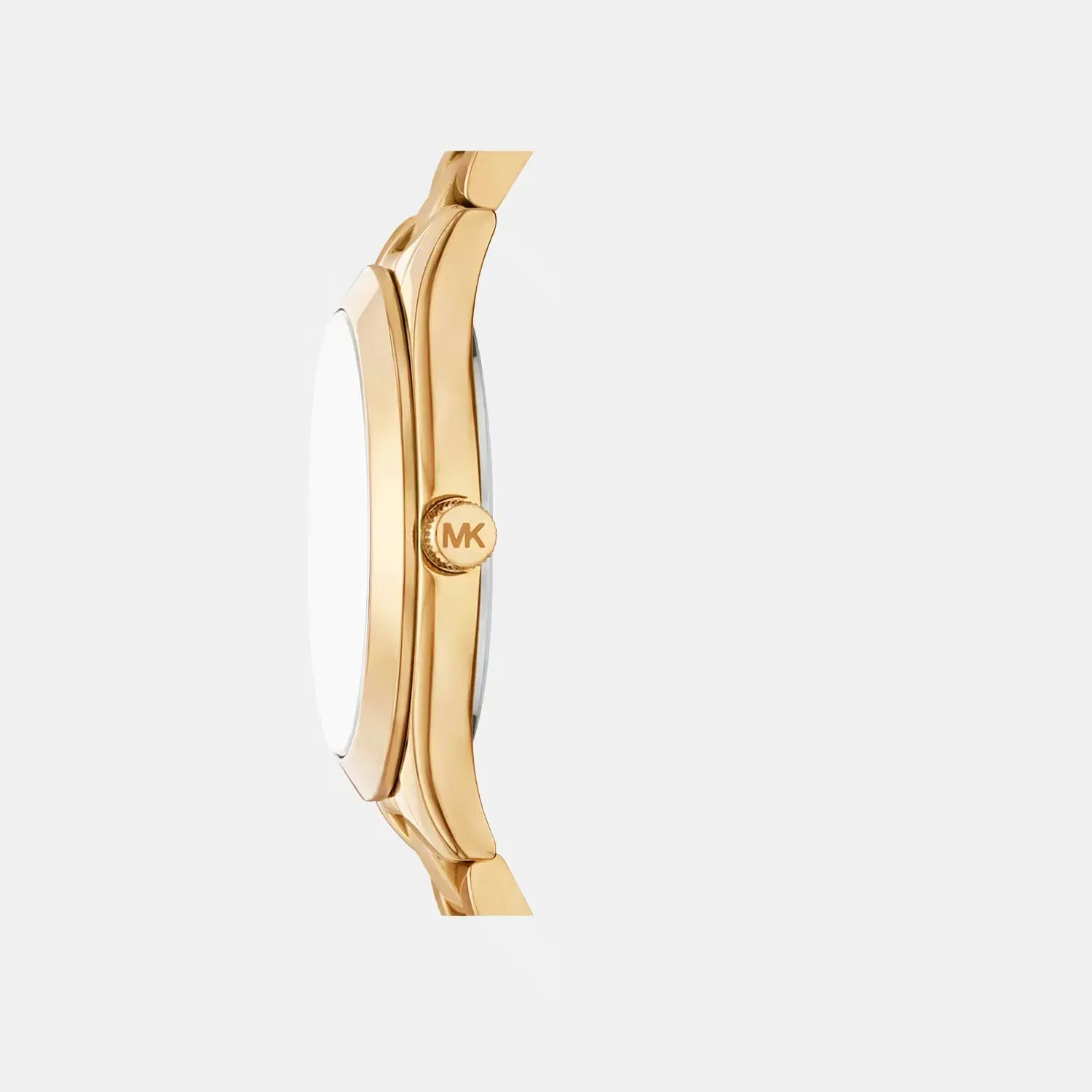 Michael Kors Slim Runway Women Quartz Gold Dial Analog Stainless Steel Watch Mk7561Set